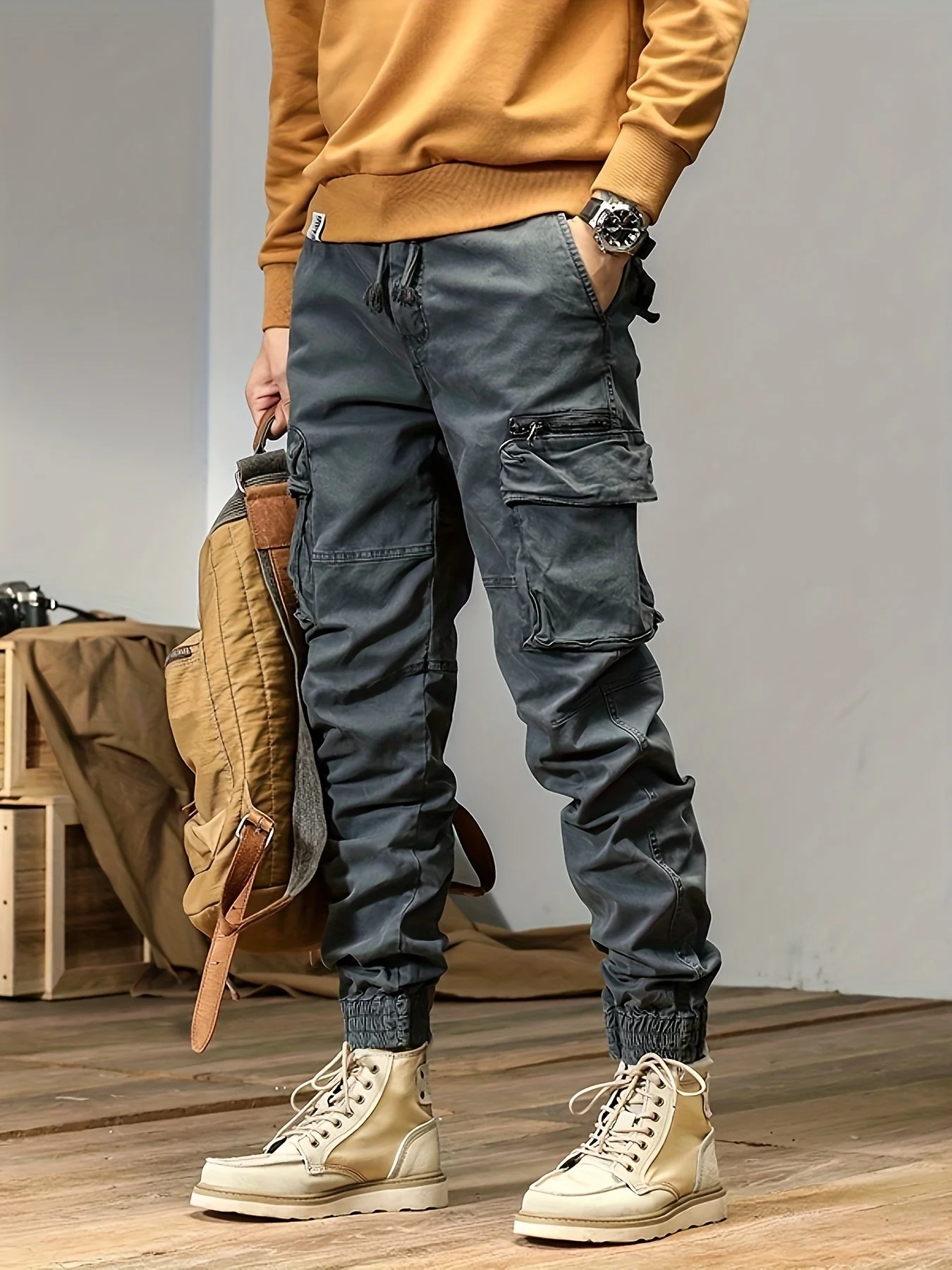 Benjamin® | Premium Cotton Cargo Pants - Image 10