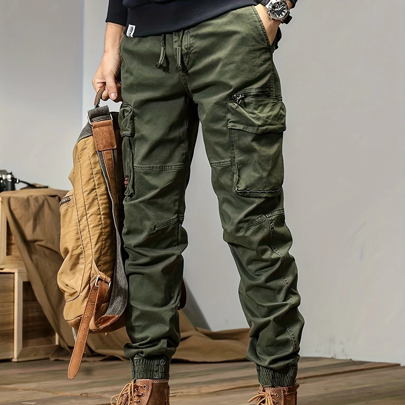 Benjamin® | Premium Cotton Cargo Pants - Image 12
