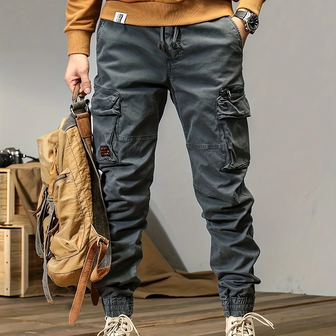 Benjamin® | Premium Cotton Cargo Pants - Image 14