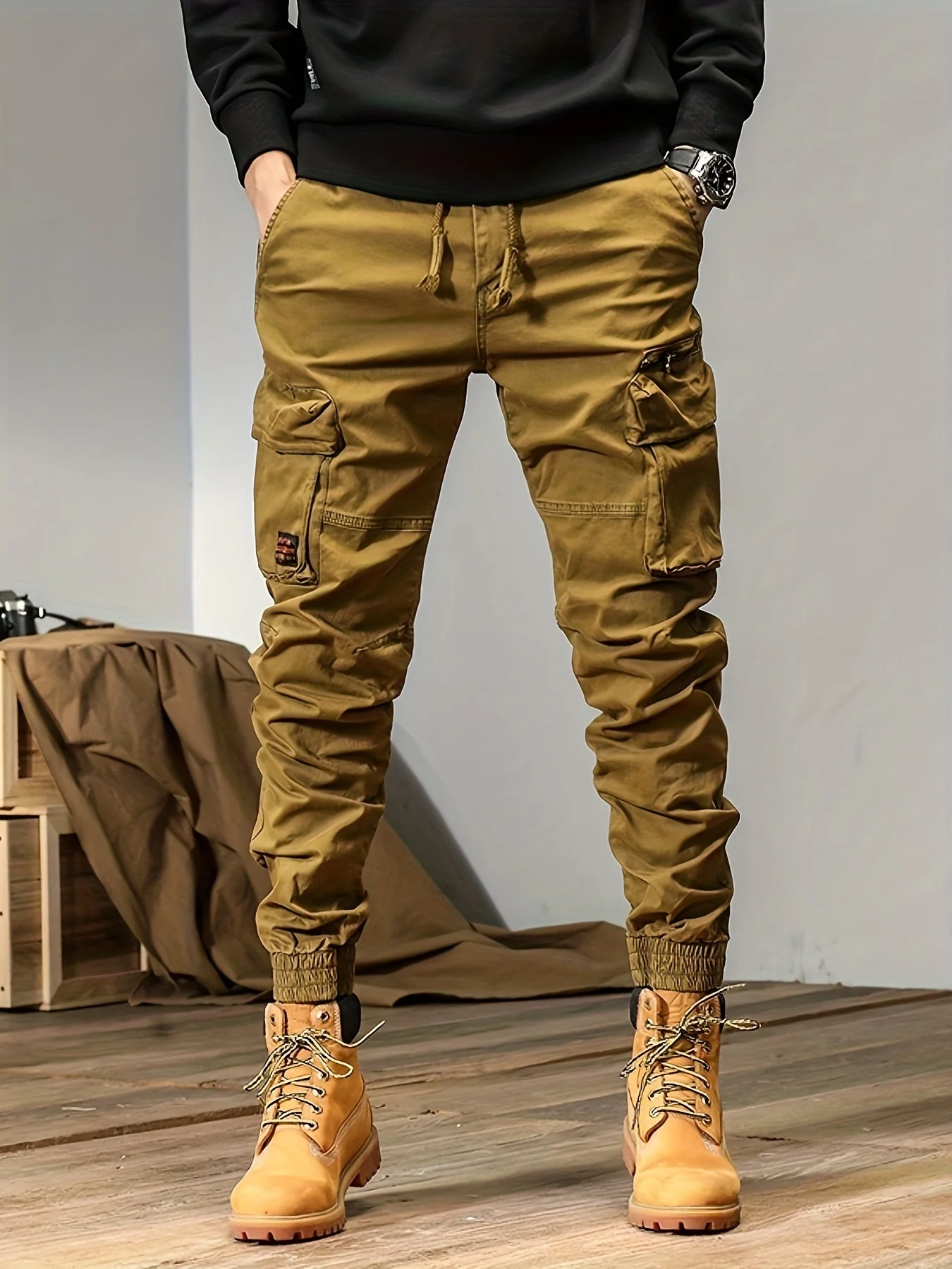 Benjamin® | Premium Cotton Cargo Pants - Image 3