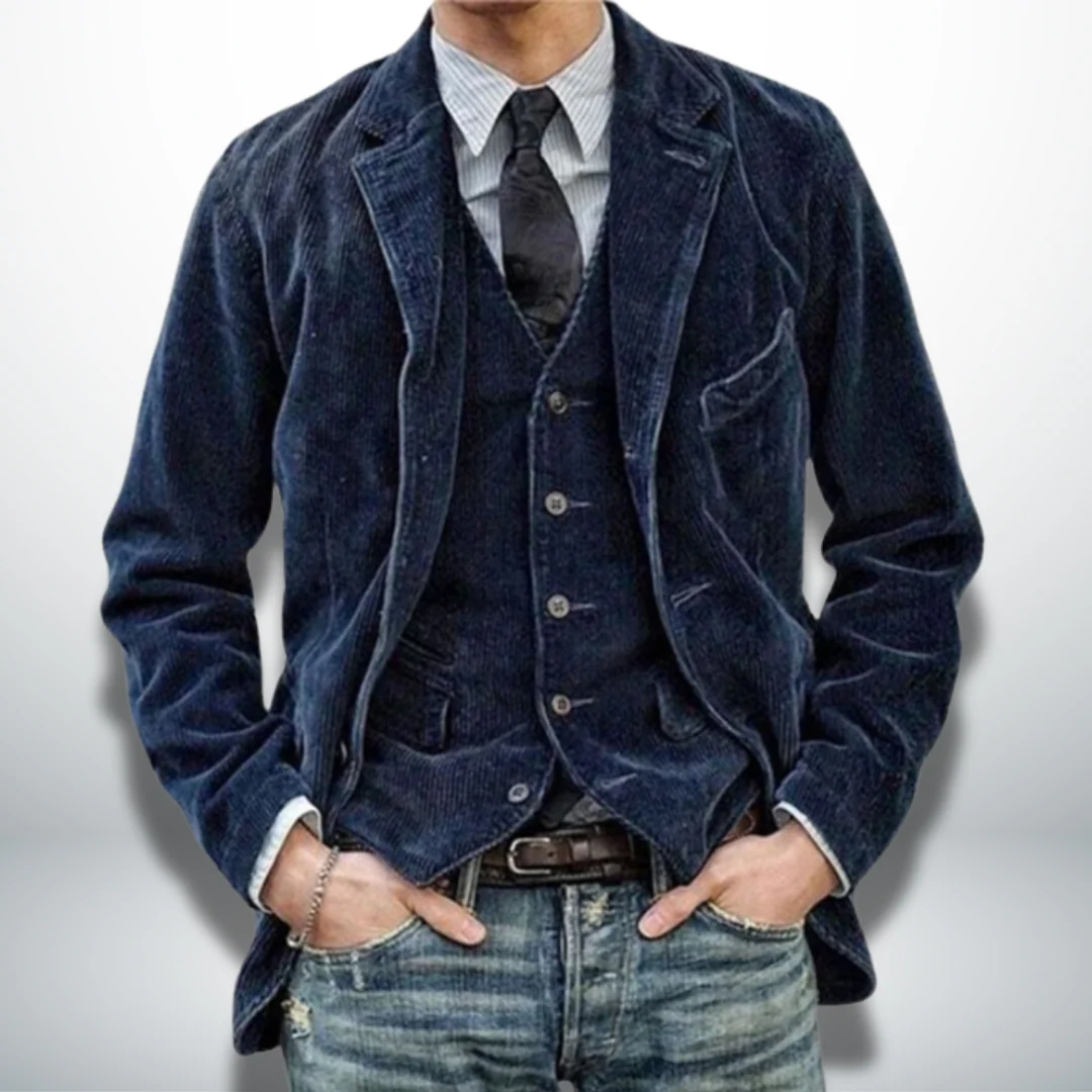Bernabé® | Elegant jacket with velvet effect - Image 3