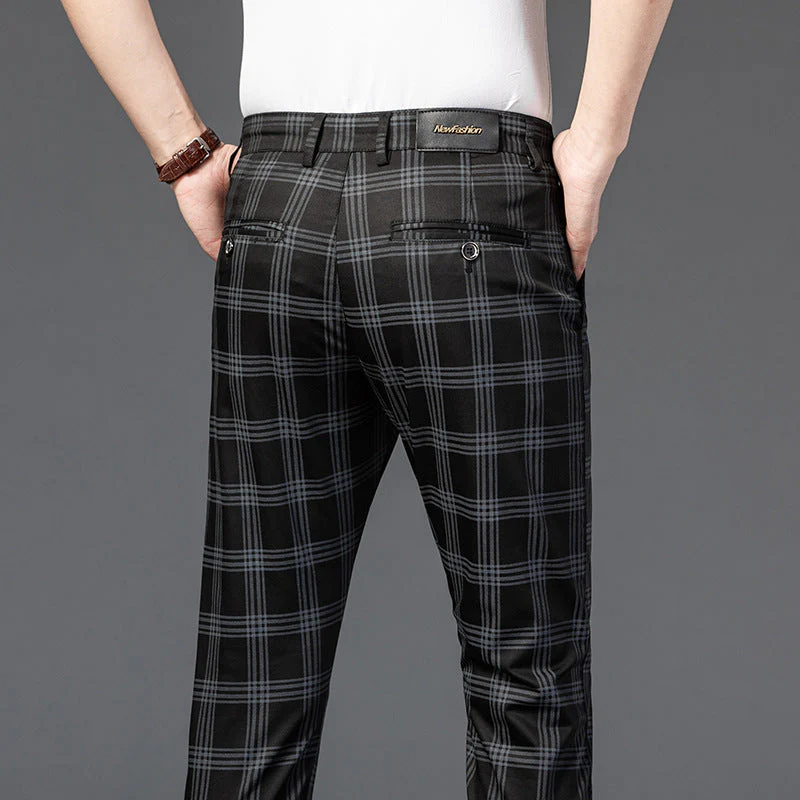 Bernardo® | Ascot Plaid Stretch Trousers - Image 3
