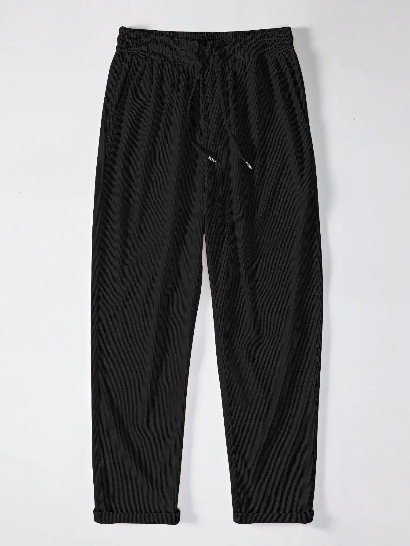 Bernardo® | Corduroy Button Up Short Sleeved Shirt & Straight Leg Corduroy Pants - Image 9