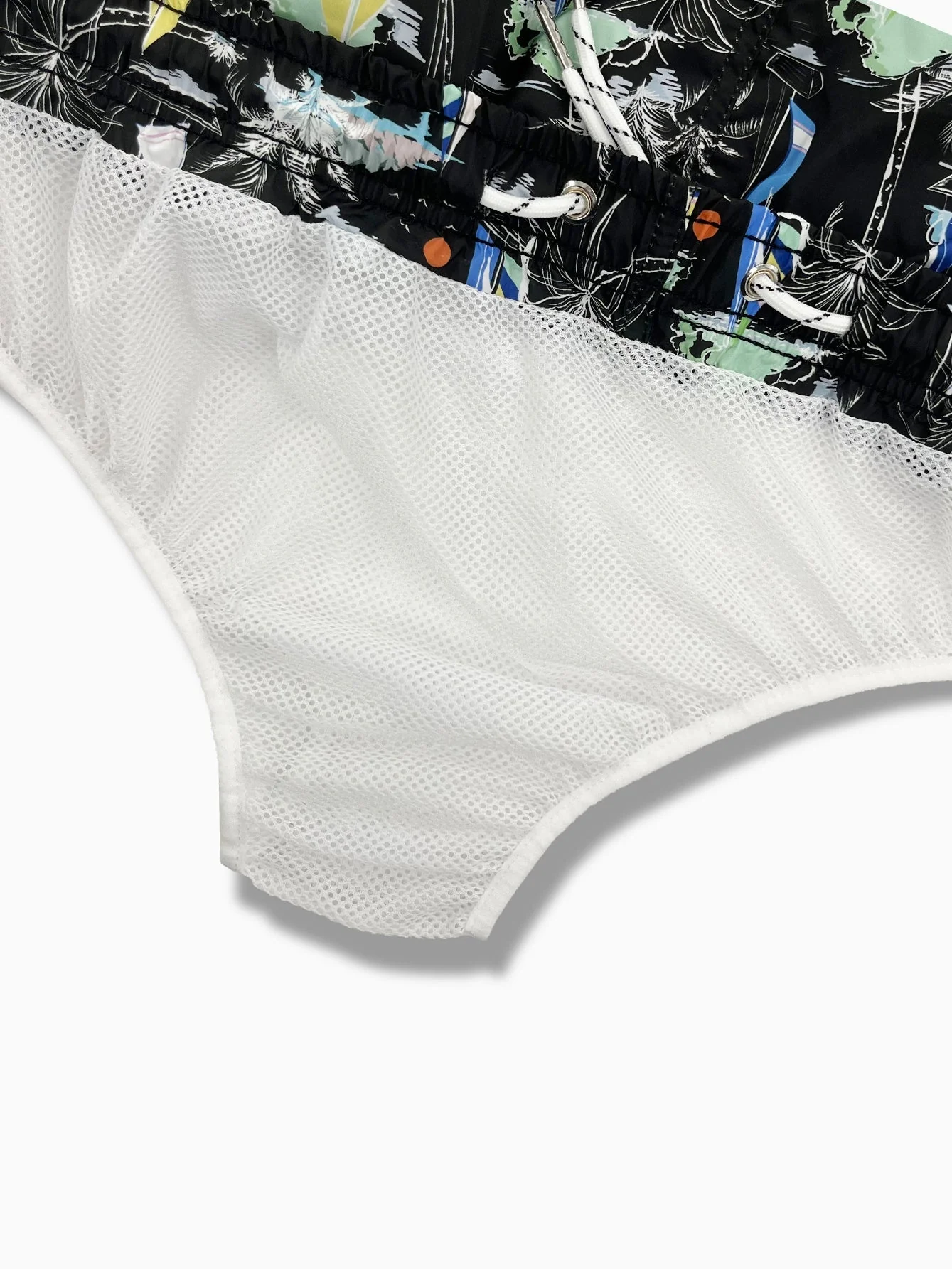 Bernardo® | Palm Tree Sailboat Print Swim Shorts - Image 12