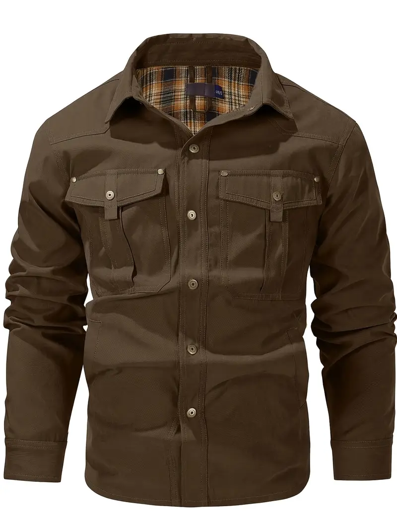 Bertie® | Minimalist Button Jacket For Men - Image 3