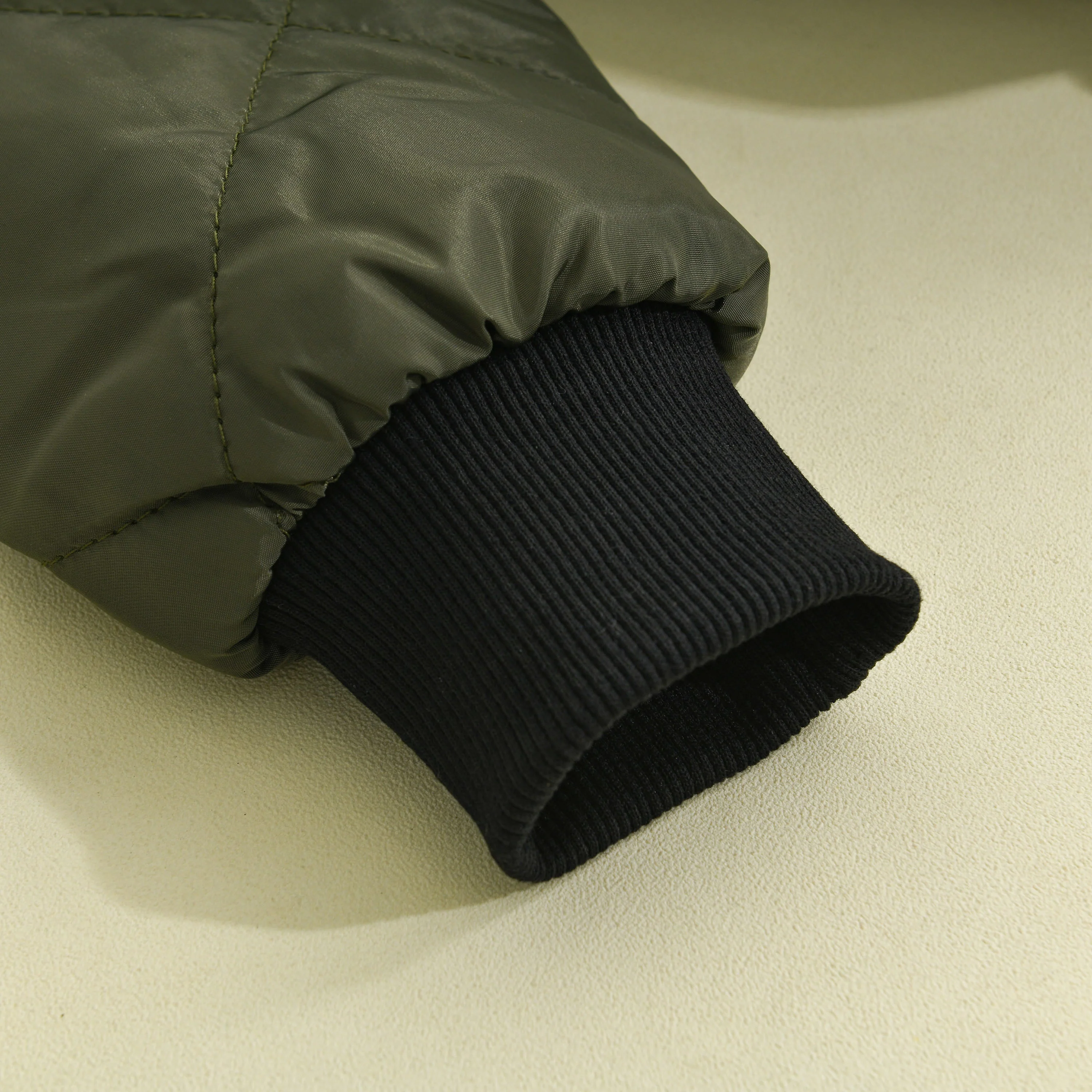 Bertus® | Men's Padded Stand Collar Solid Color Thermal Padded Jacket 17181514X - Image 6