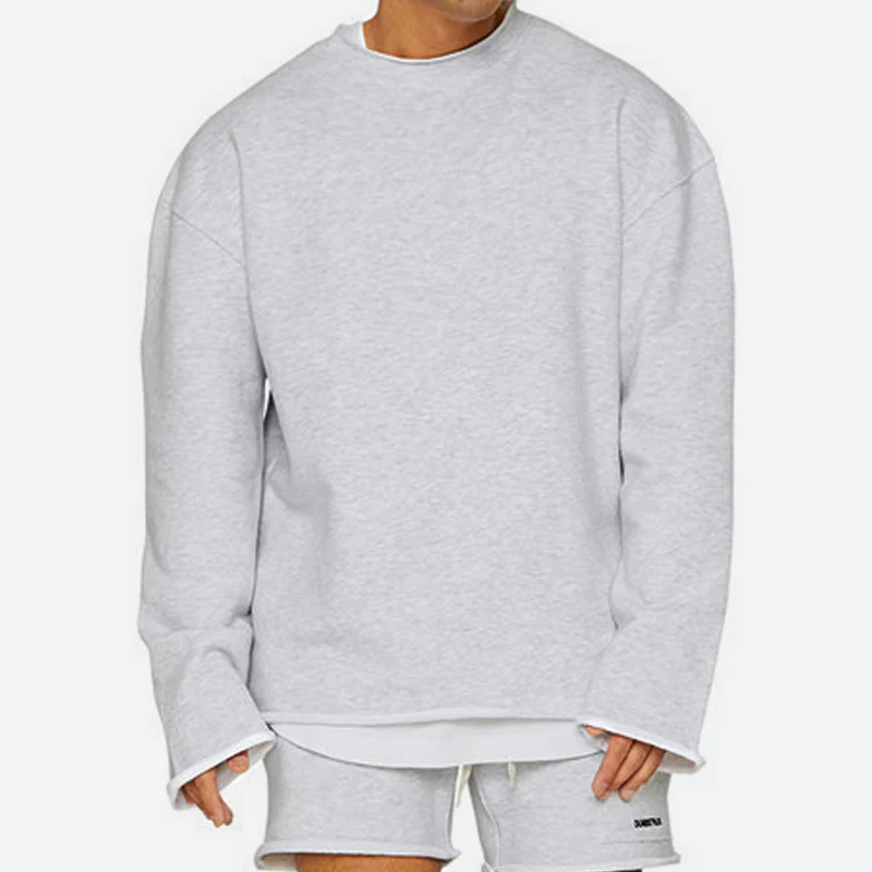 Besim® | Men's Round Neck Loose Fit Casual Sweatshirt 16815807Z - Image 10