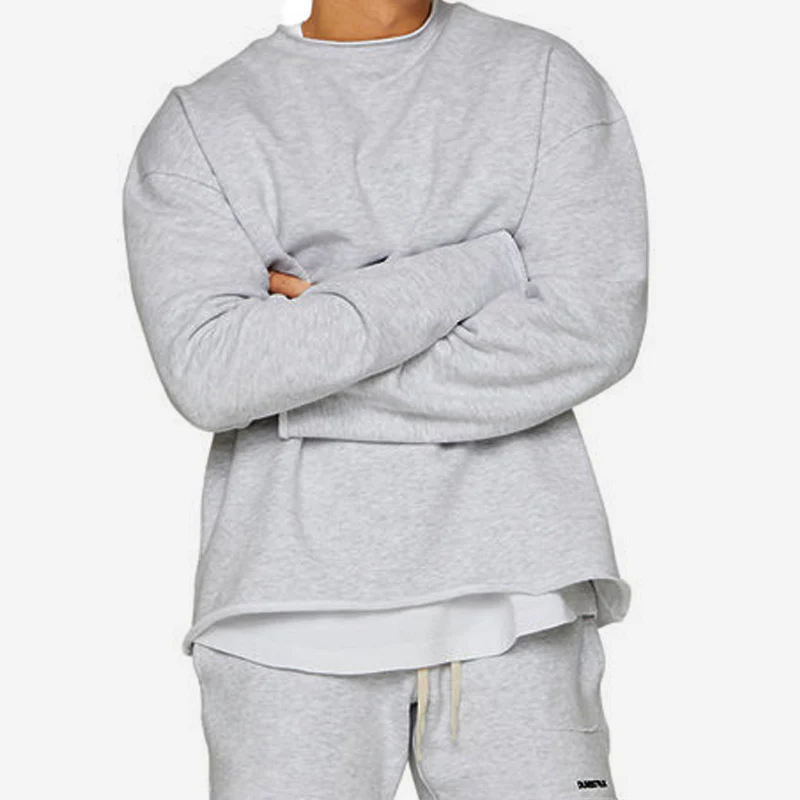 Besim® | Men's Round Neck Loose Fit Casual Sweatshirt 16815807Z - Image 11