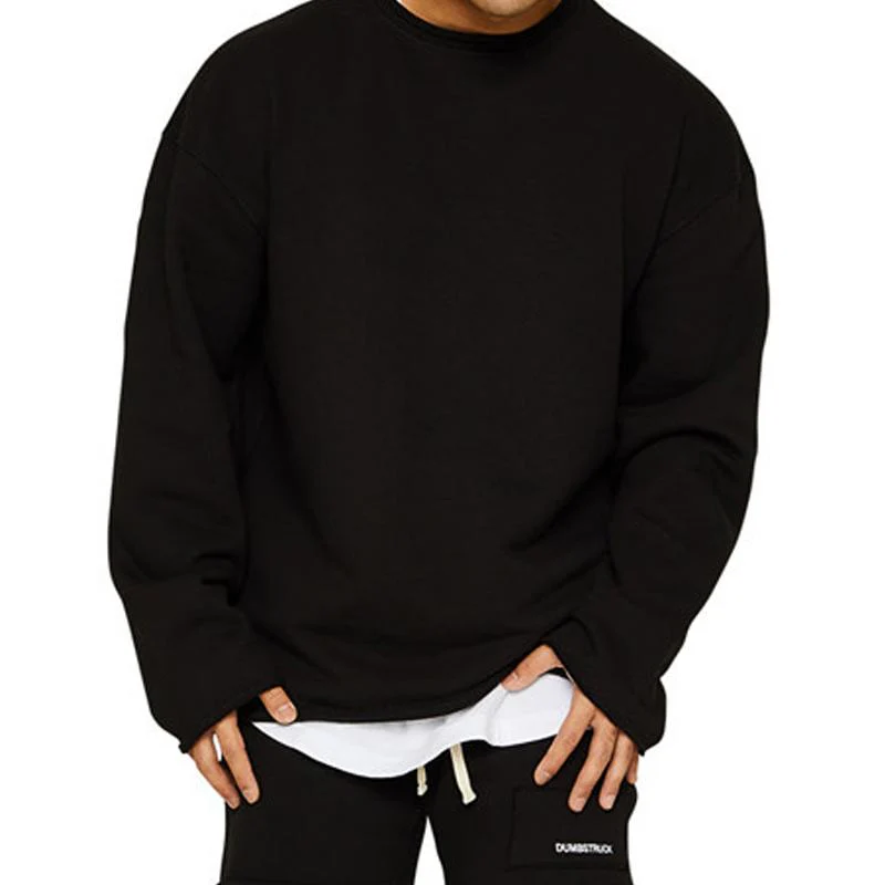 Besim® | Men's Round Neck Loose Fit Casual Sweatshirt 16815807Z - Image 7
