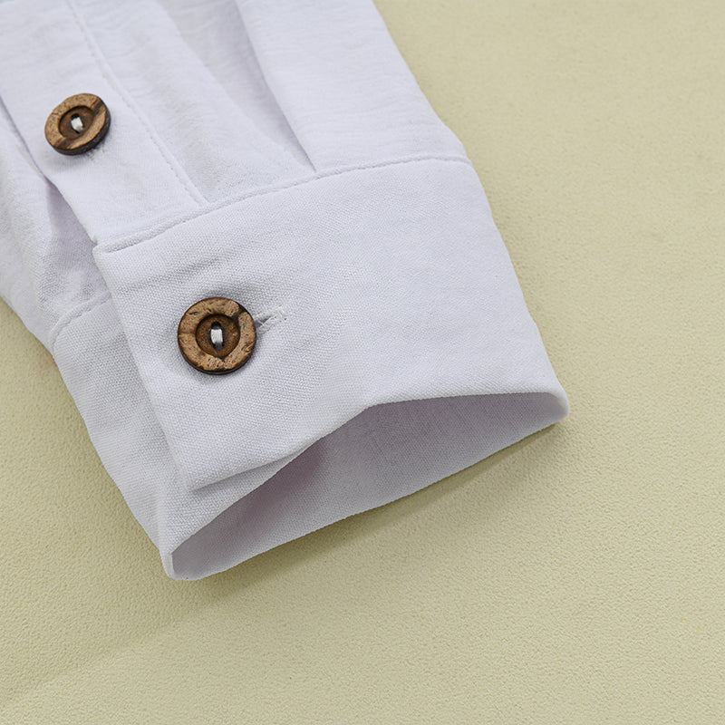 Bessy® | Men's Solid Color Single Breasted Long Sleeve Hoodie 00951247X - Image 9