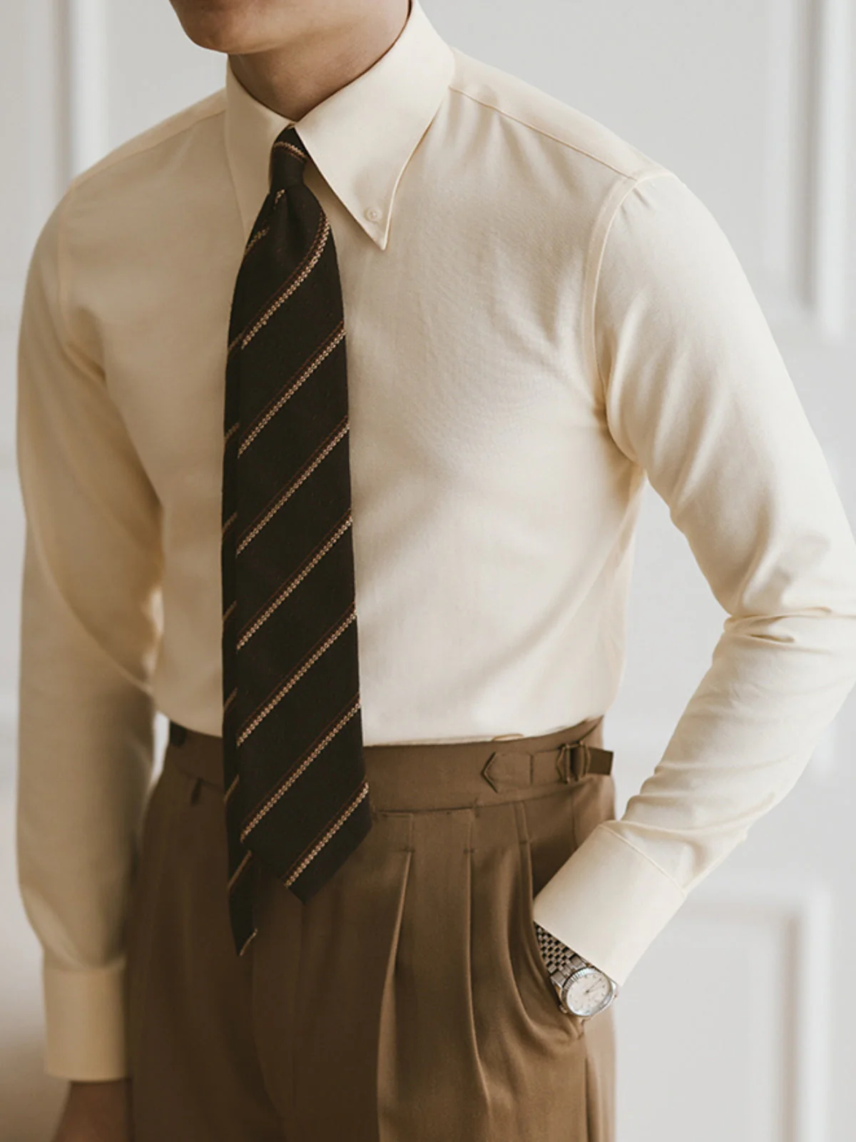 Bezanson® | MV Athletic Stretch Classic Cotton Shirt - Image 2