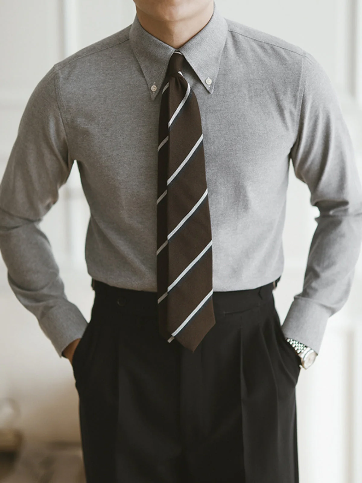 Bezanson® | MV Athletic Stretch Classic Cotton Shirt - Image 6