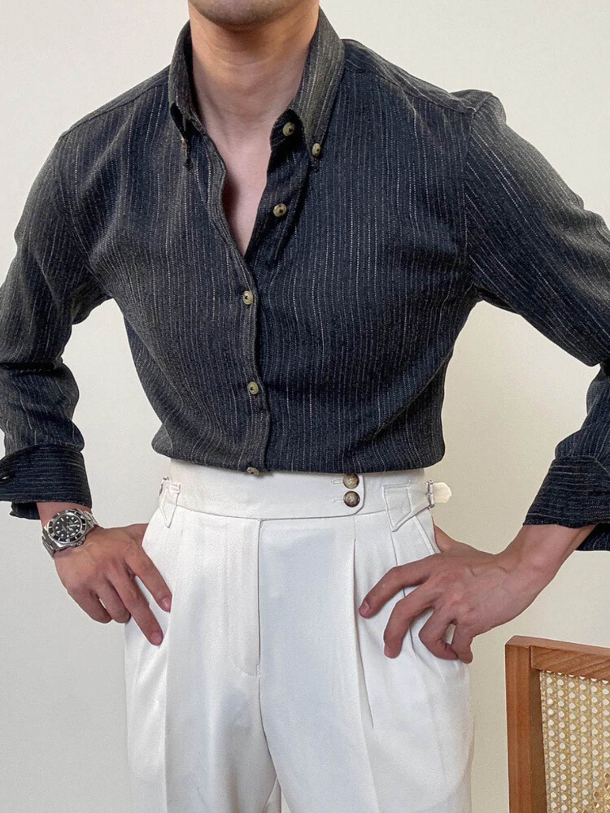 Bezar® | MV British Non-Iron Slim-Fit Shirt - Image 3