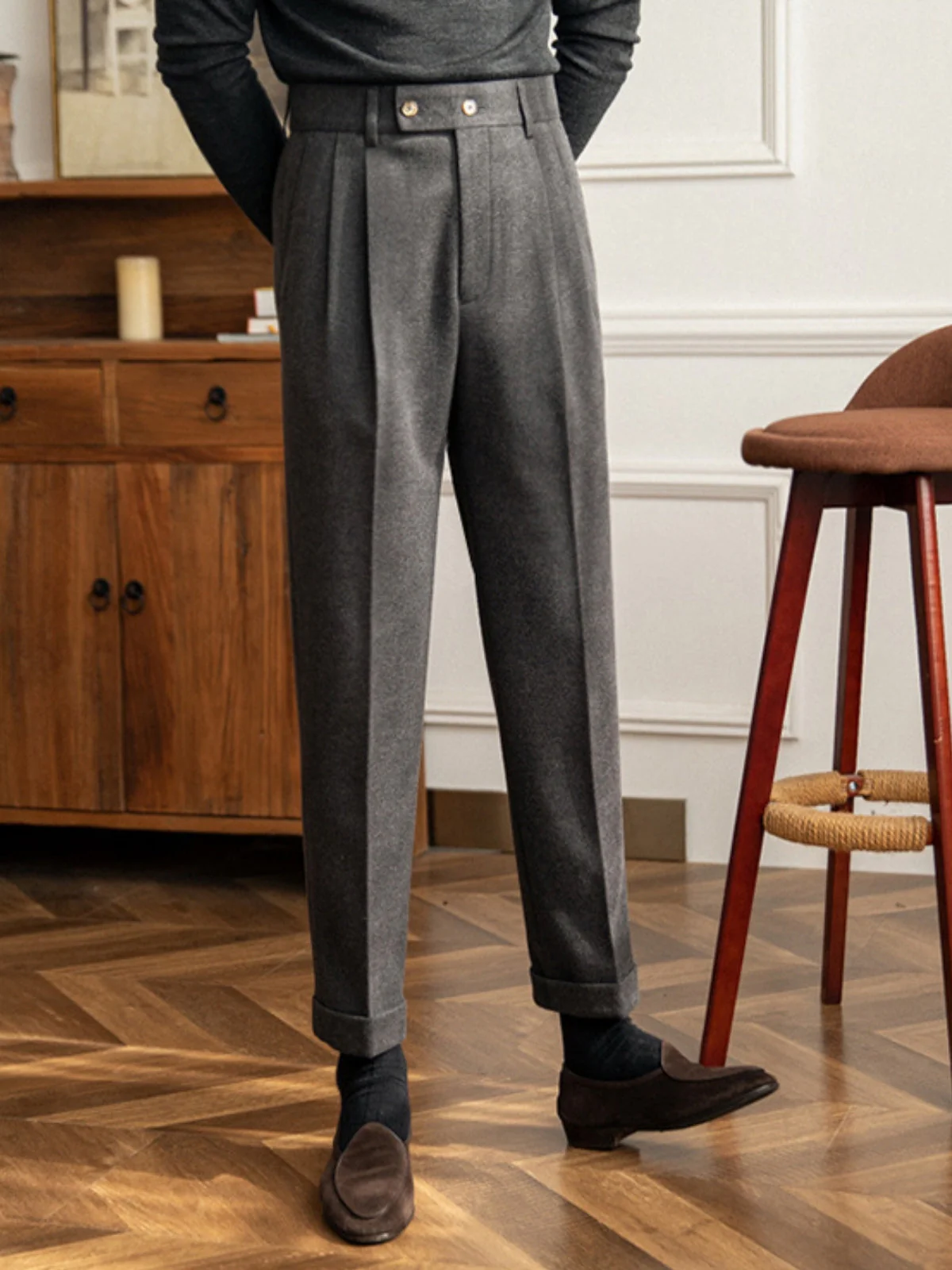 Bezborodko® | MV Classic High-Waist British Trousers - Image 2