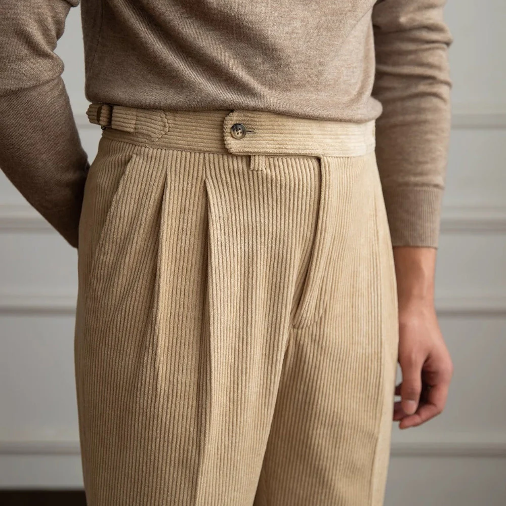 BezemerĀ® | MV Corduroy Drape Casual Trousers