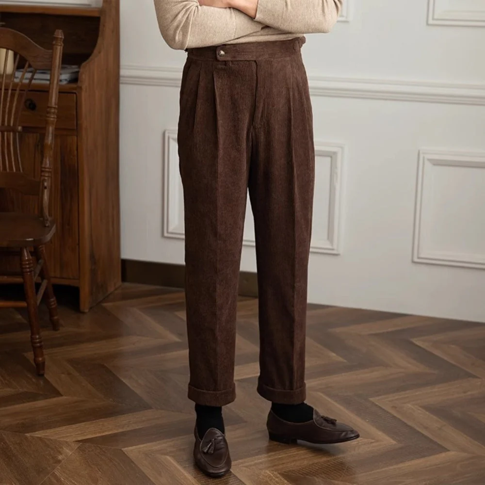 BezemerĀ® | MV Corduroy Drape Casual Trousers - Image 6
