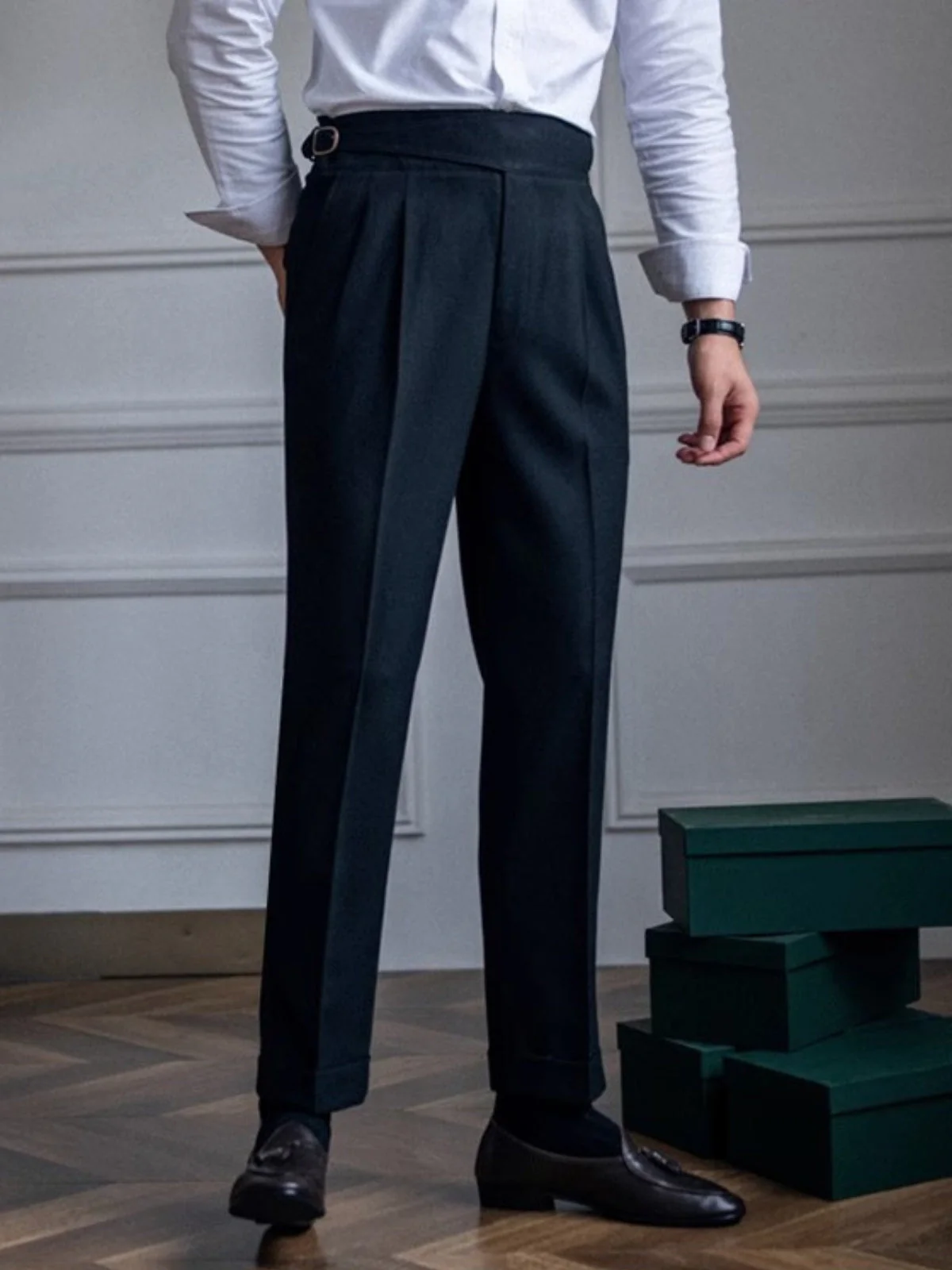 Bhagavan® | MV Italian Style Classic Trousers - Image 13