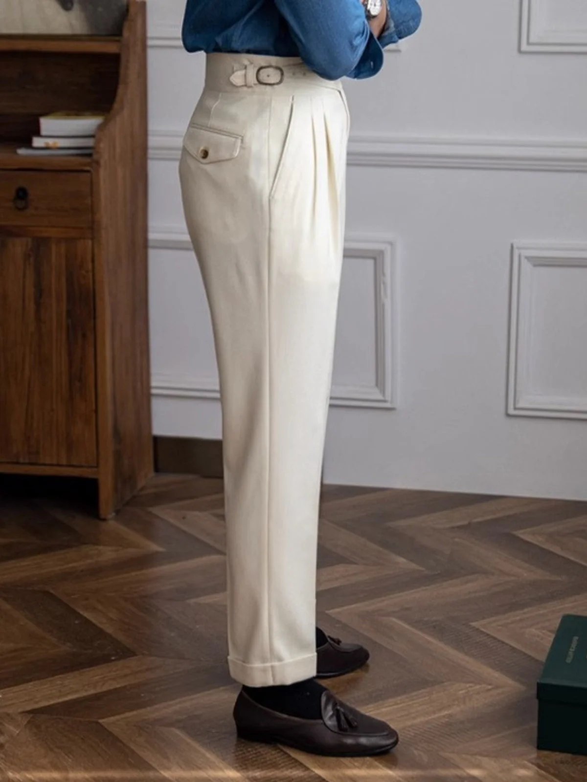 Bhagavan® | MV Italian Style Classic Trousers - Image 3