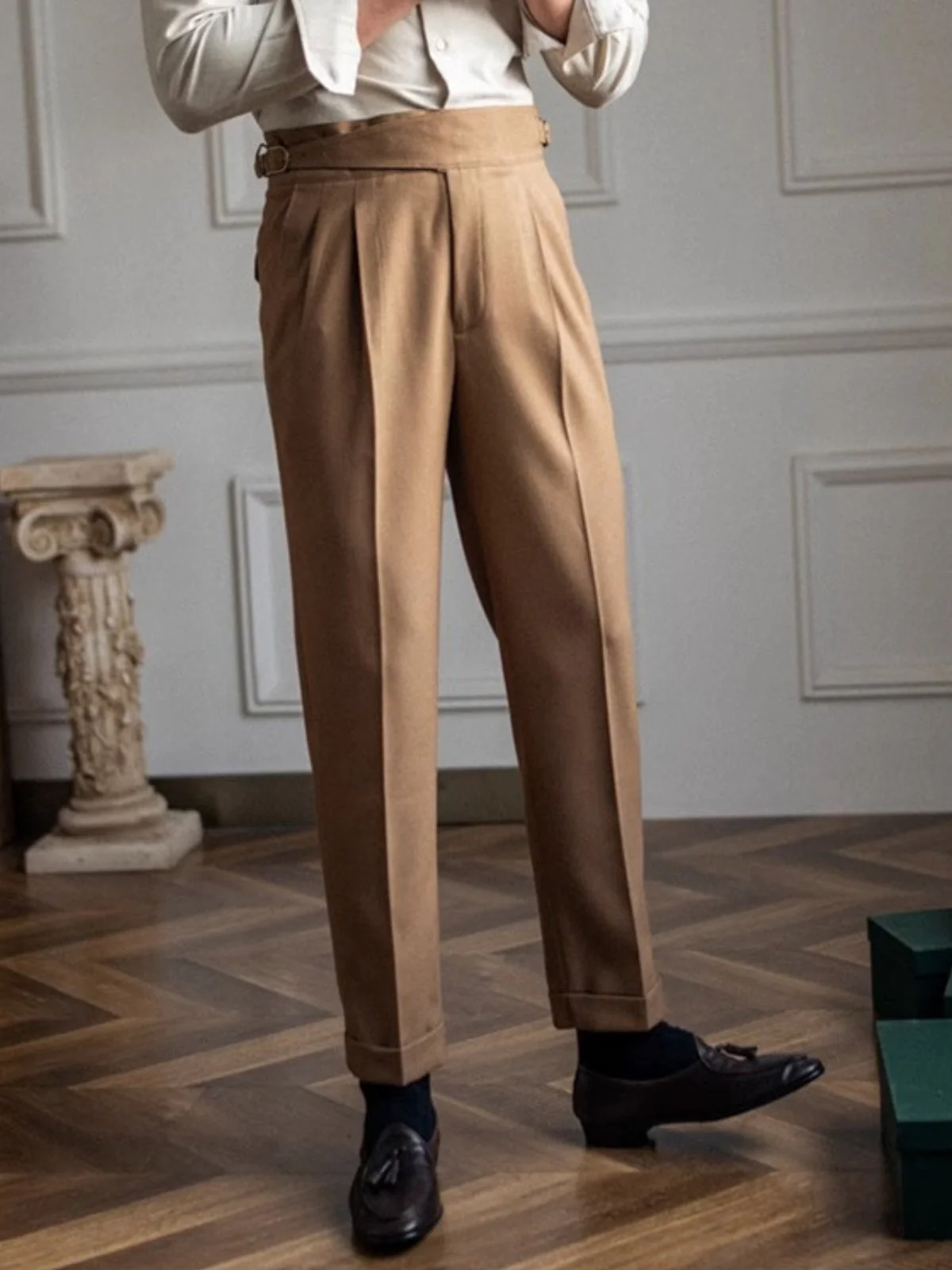Bhagavan® | MV Italian Style Classic Trousers - Image 5