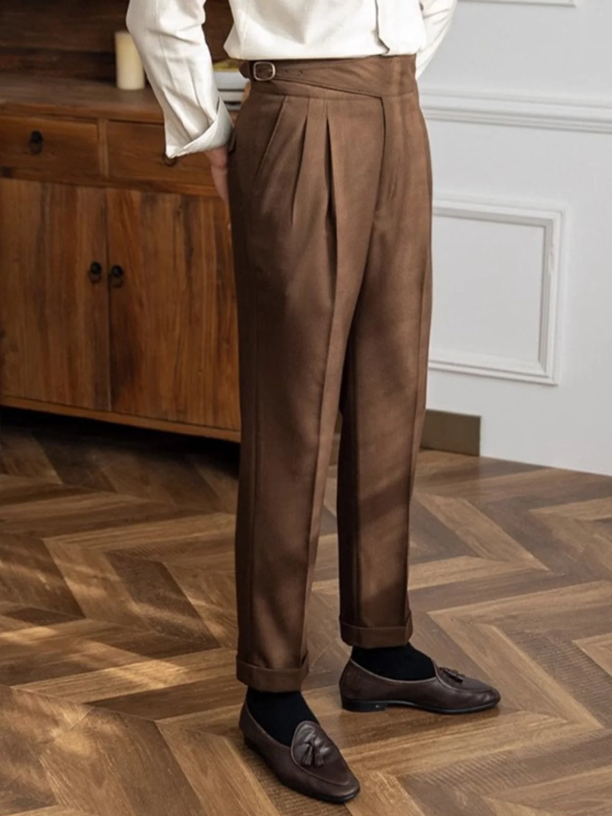 Bhagavan® | MV Italian Style Classic Trousers - Image 9