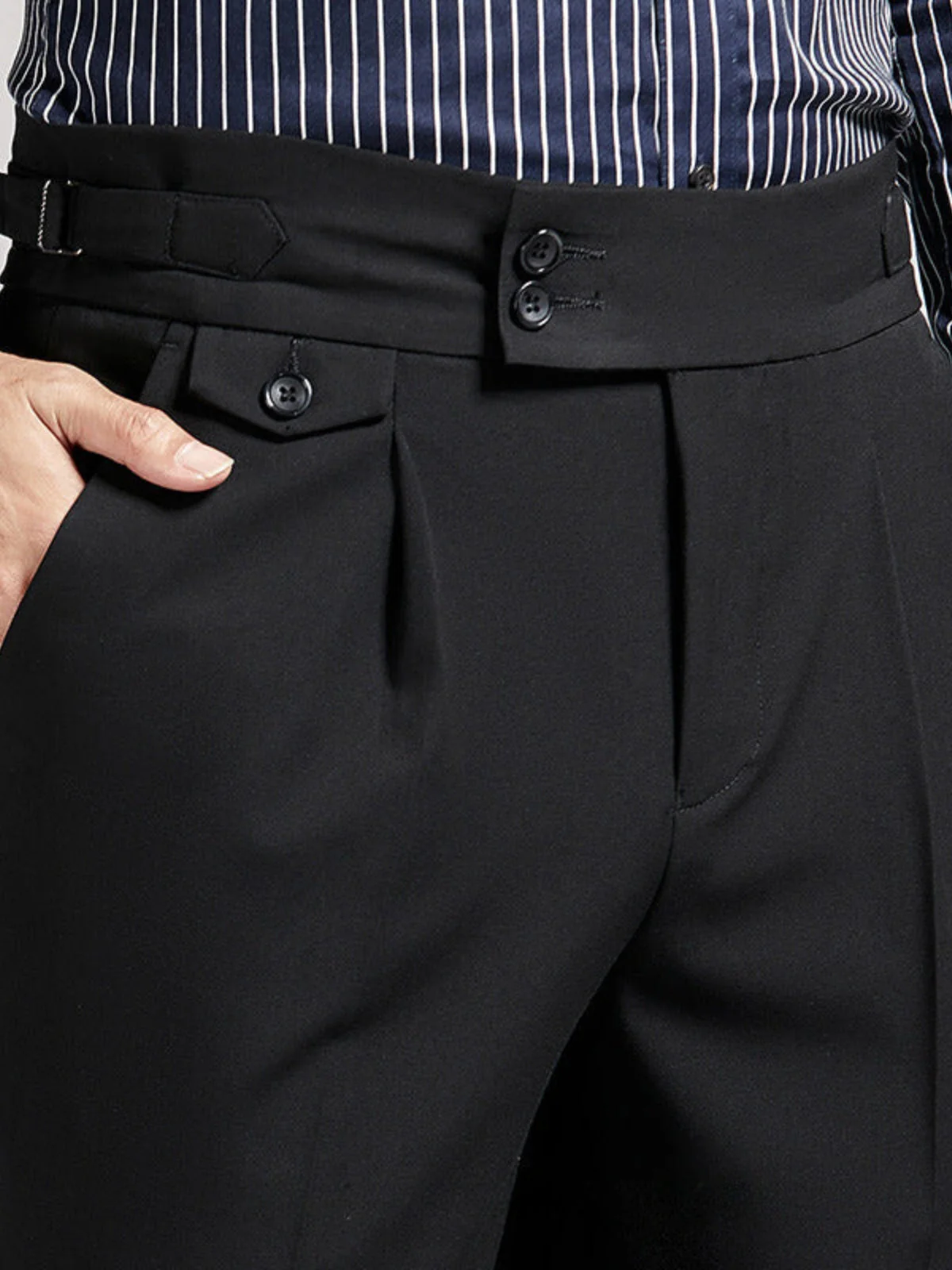 Bhakti® | MV Naples Wrinkle Free High-Waist Trousers - Image 11