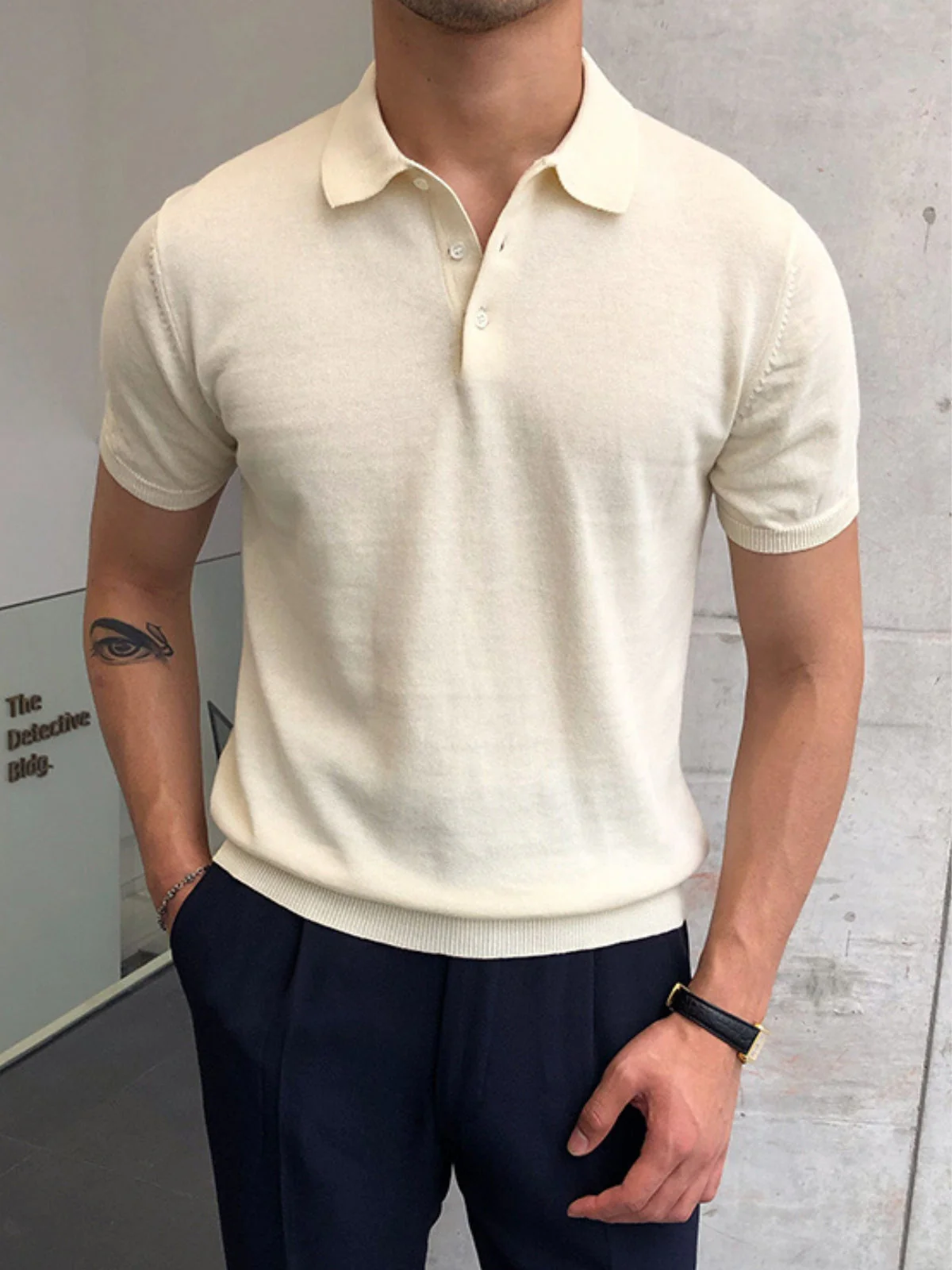 Bhaltair® | MV Old Money Cotton Polo Shirt - Image 5