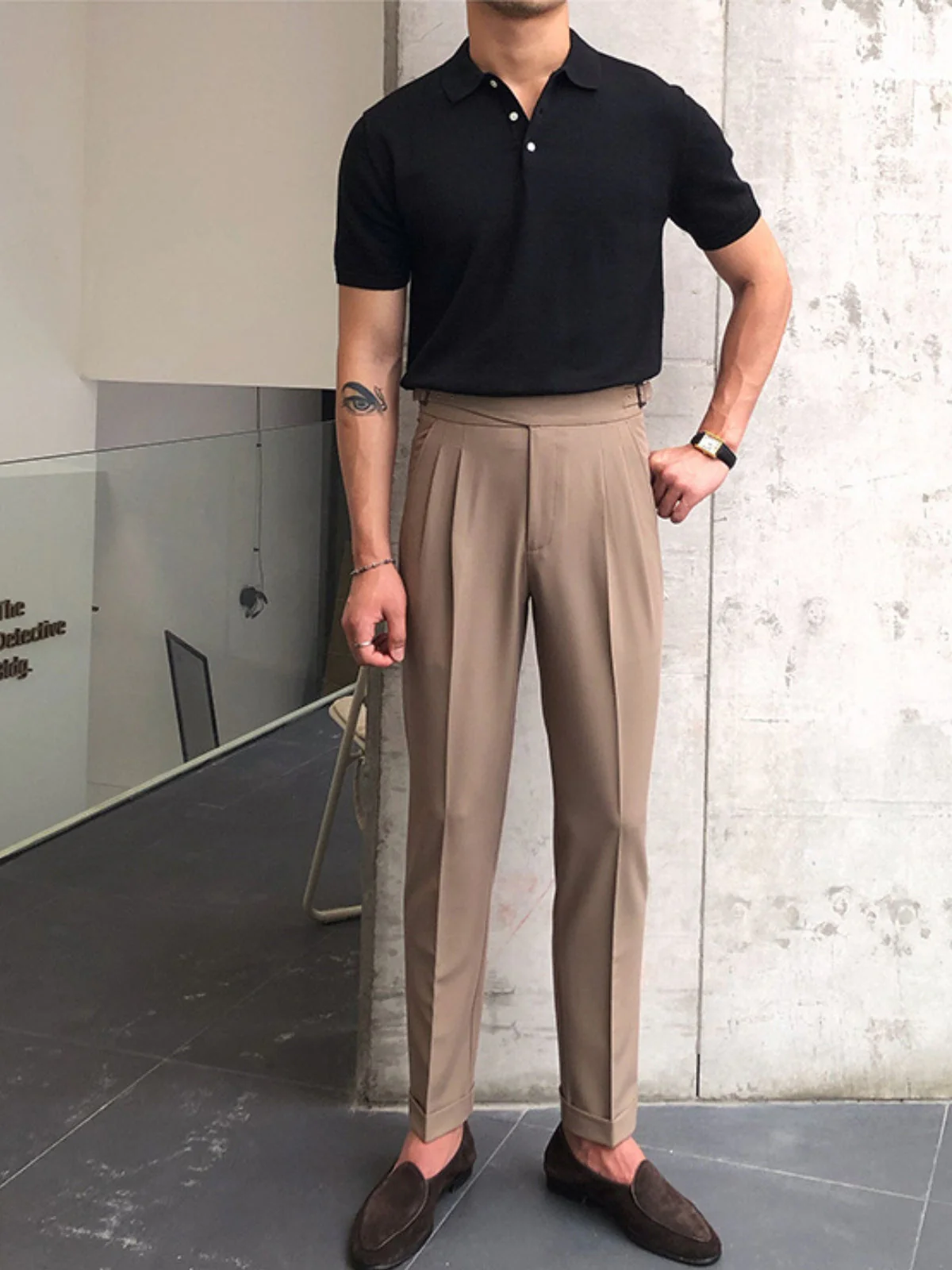 Bhaltair® | MV Old Money Cotton Polo Shirt - Image 8