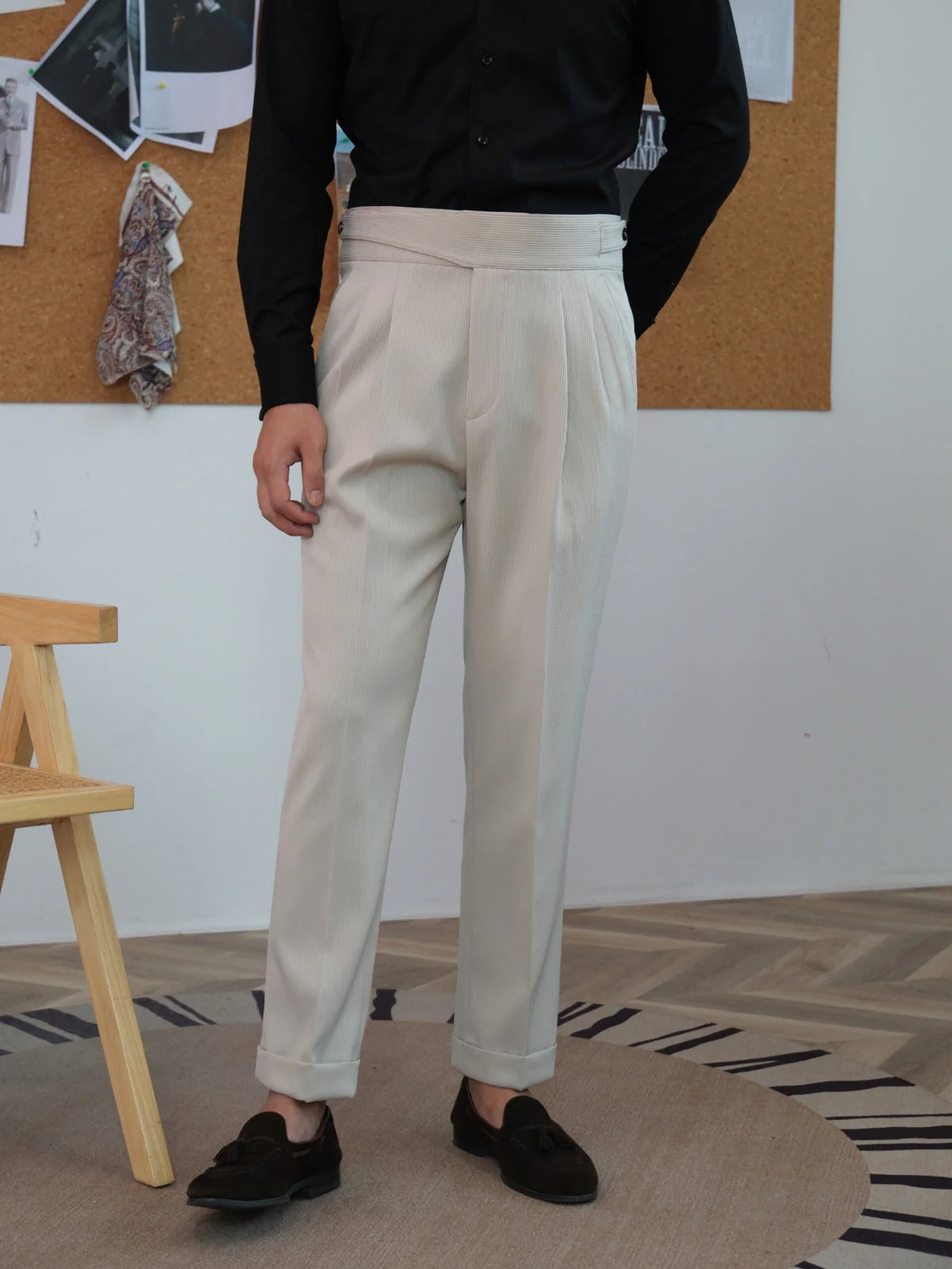 Bhanu® | MV Old Money High Waist Gurkha Trousers - Image 10