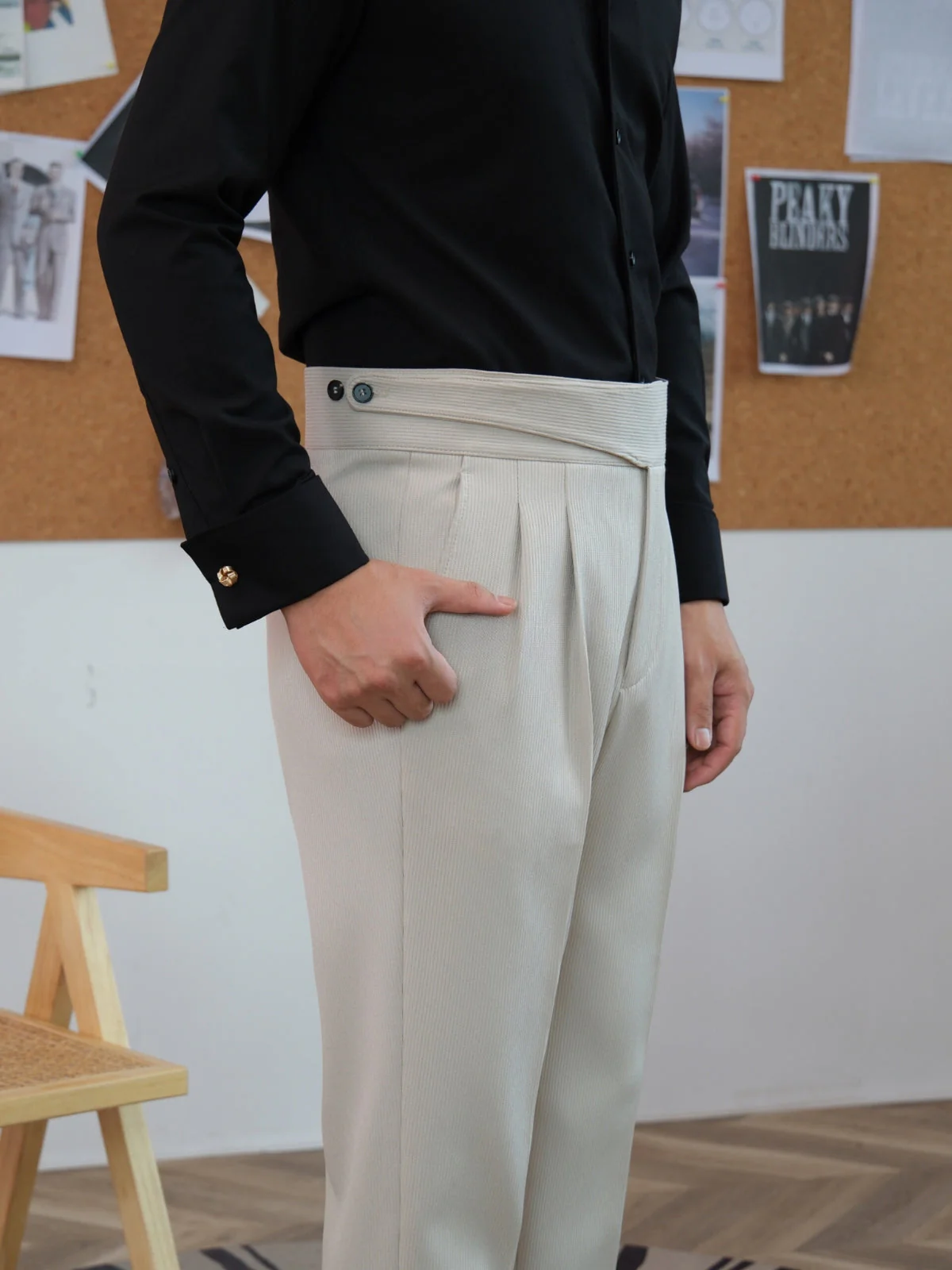 Bhanu® | MV Old Money High Waist Gurkha Trousers - Image 11