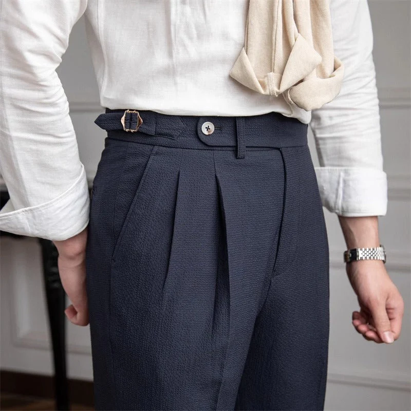 Bharata® | MV Old Money Naples Mid-Waist Trousers - Image 4