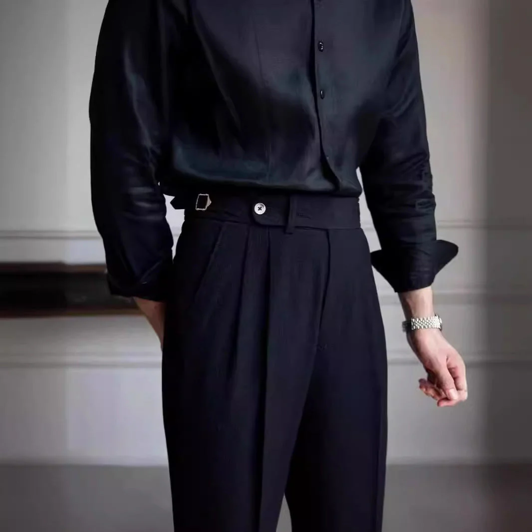 Bharata® | MV Old Money Naples Mid-Waist Trousers - Image 6