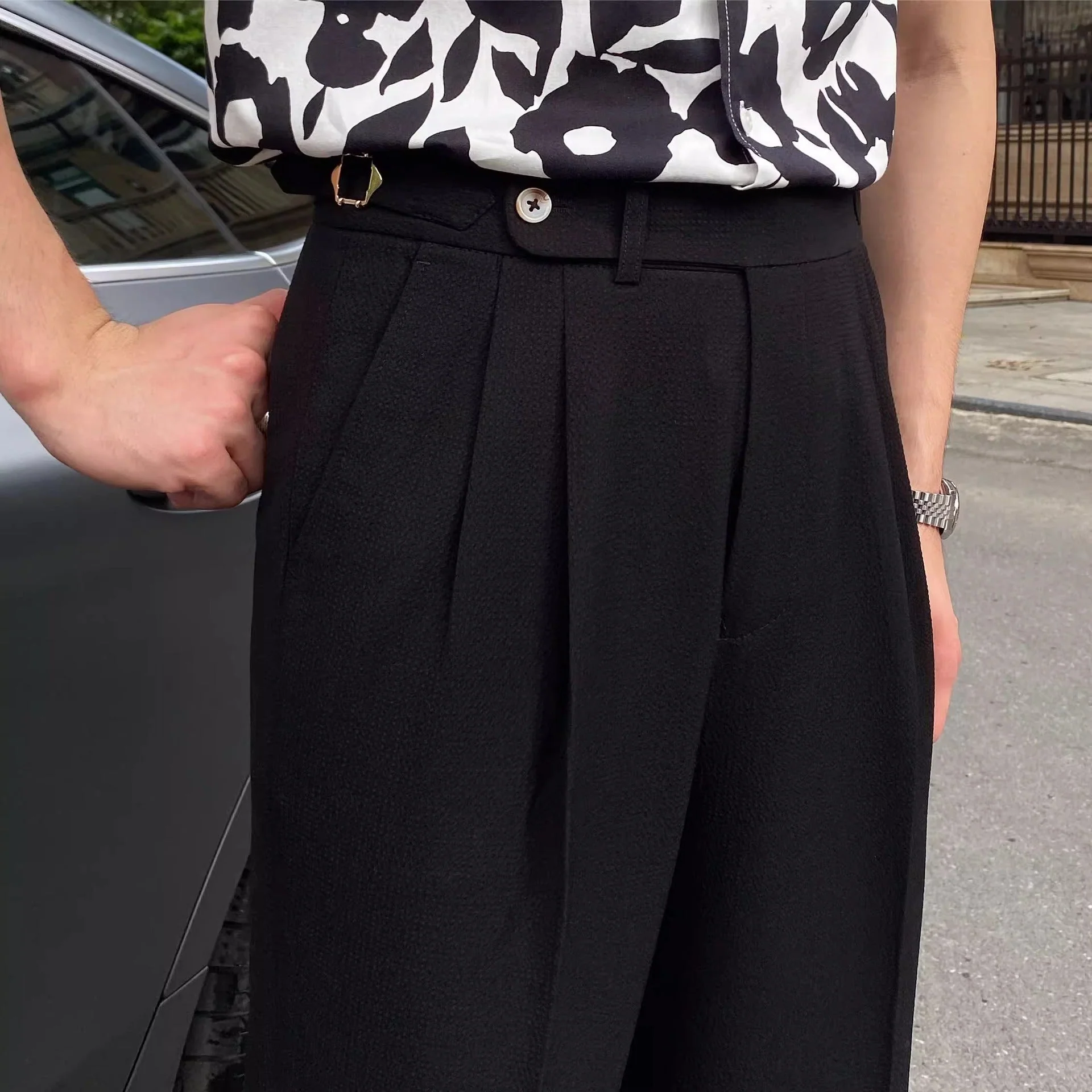 Bharata® | MV Old Money Naples Mid-Waist Trousers - Image 7
