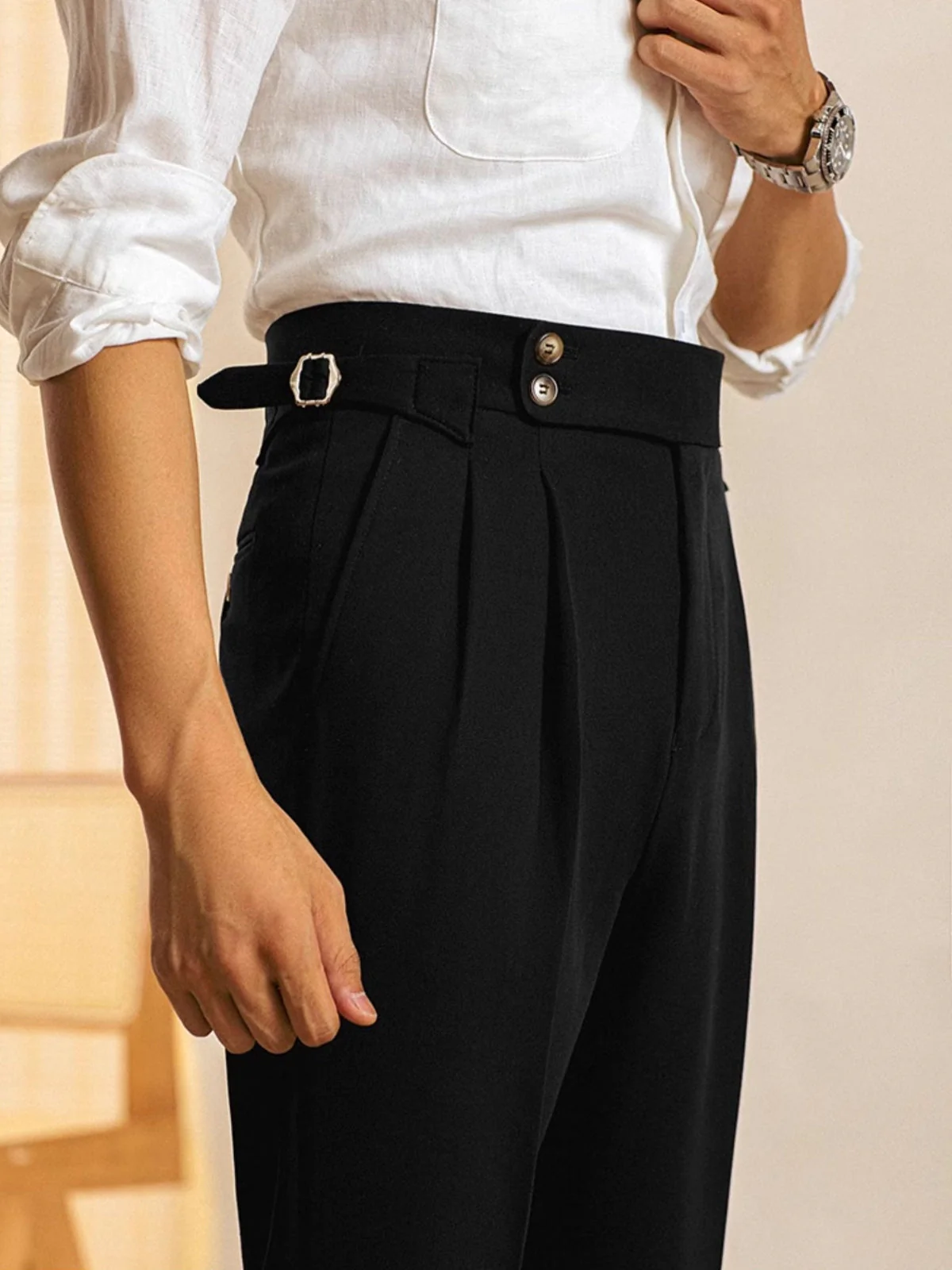Bhaskar® | MV Old Money Suit Trousers - Image 8