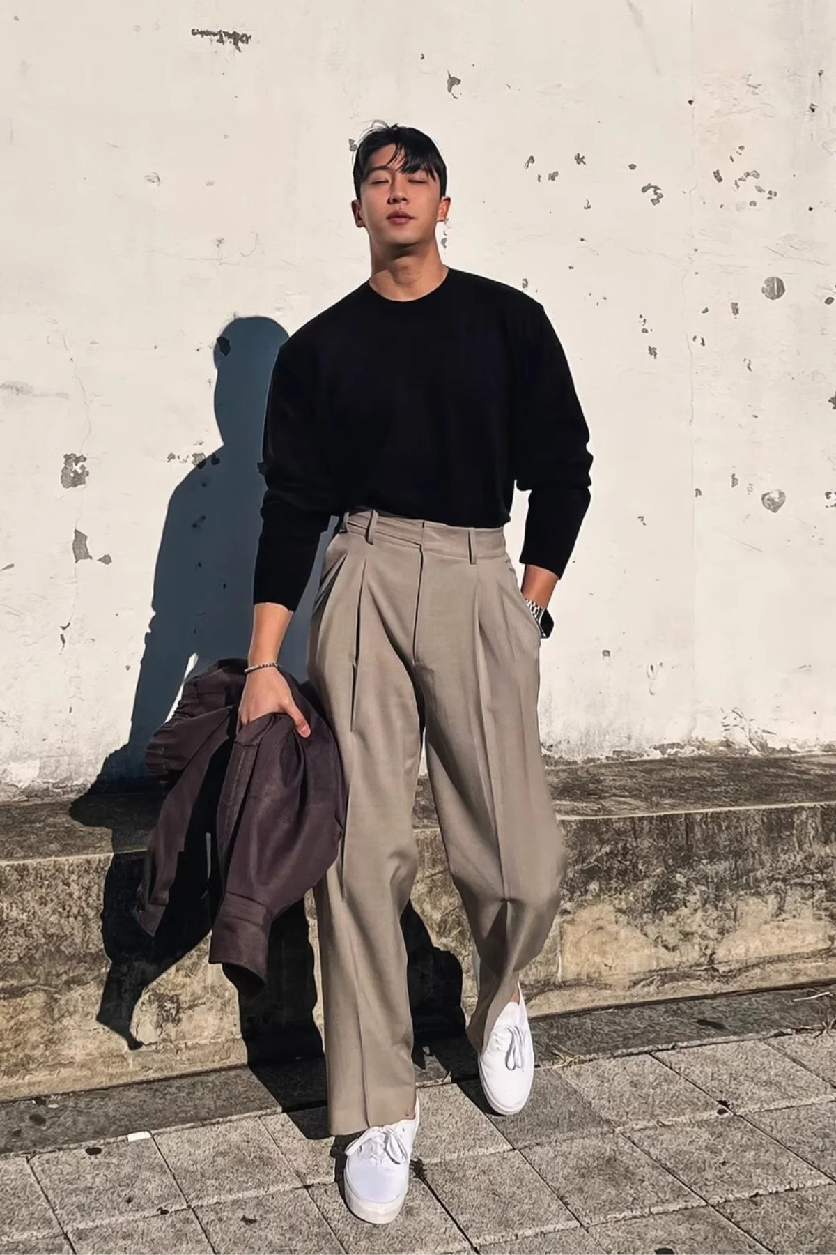 Bhavin® | MV Paris Buckle High-Waisted Suit Trousers - Image 2