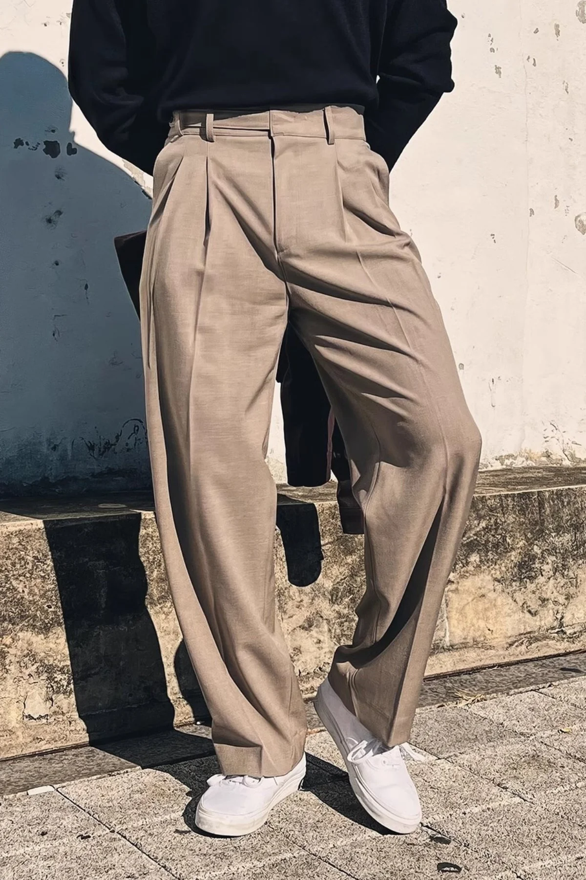 Bhavin® | MV Paris Buckle High-Waisted Suit Trousers - Image 3