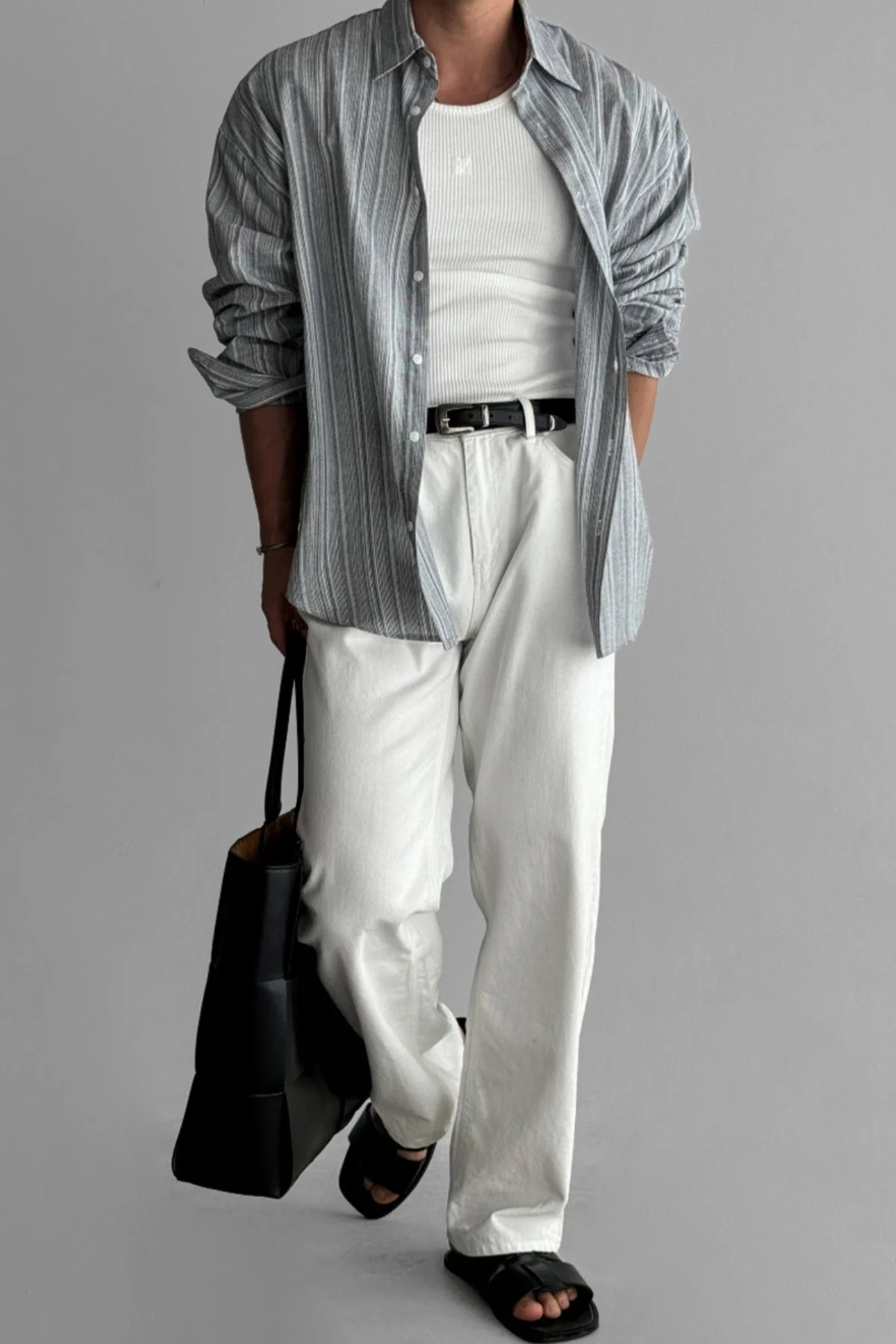 Bhoncie® | MV Striped Non-Iron Sun Protection Shirt - Image 10