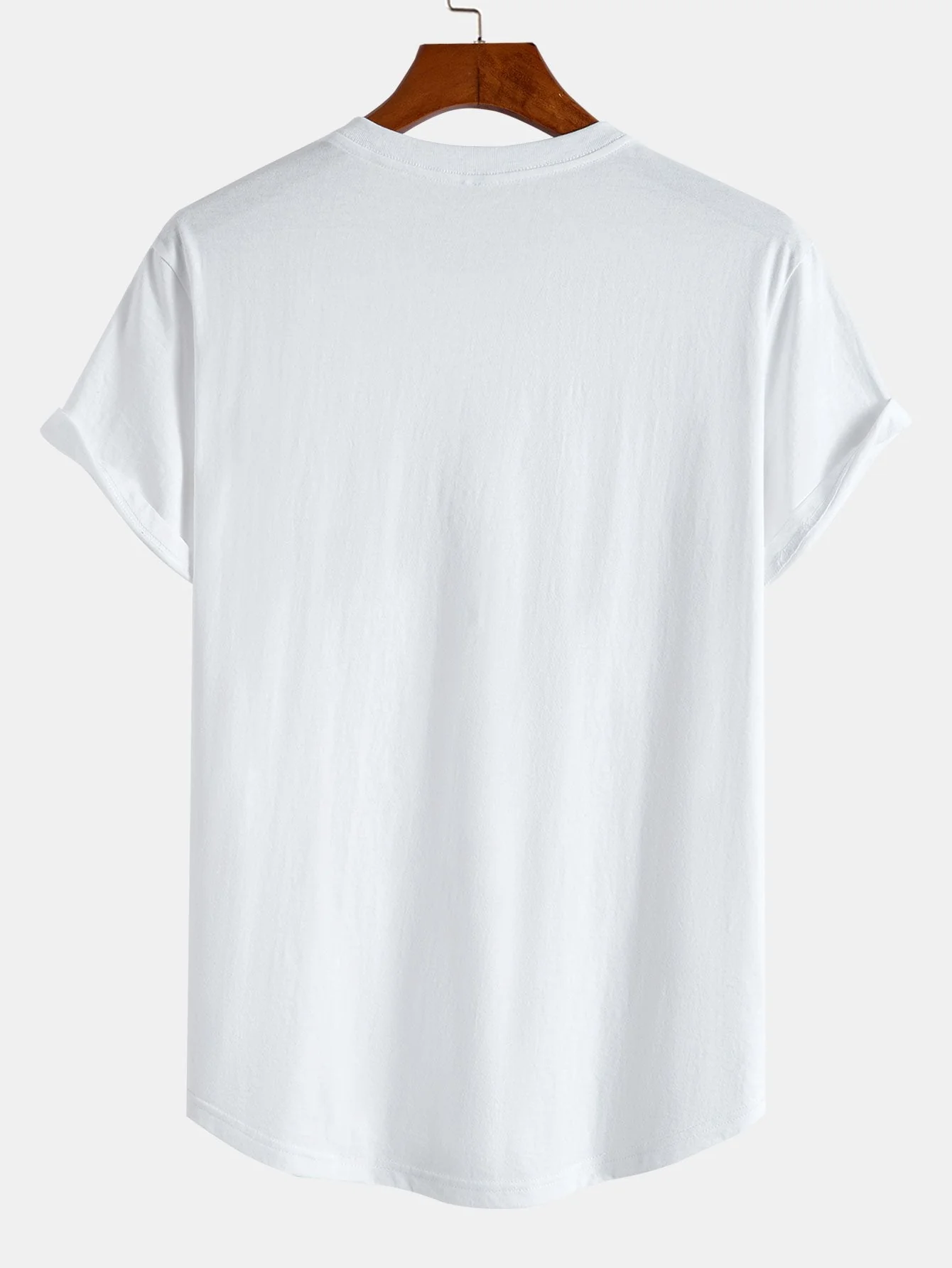 Bill® | Smiley Print Cotton Arc Hem T-Shirt - Image 6