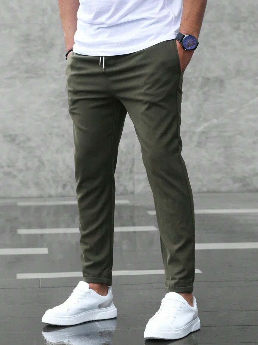 Bing | Premium Lightweight Straight Leg Casual Pants - Image 2