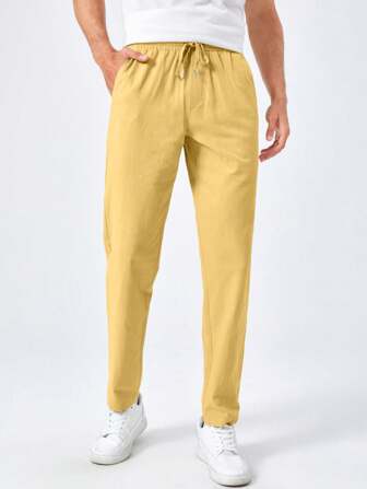 Blair® | Basics Plain Cotton Trousers For Men - Image 8