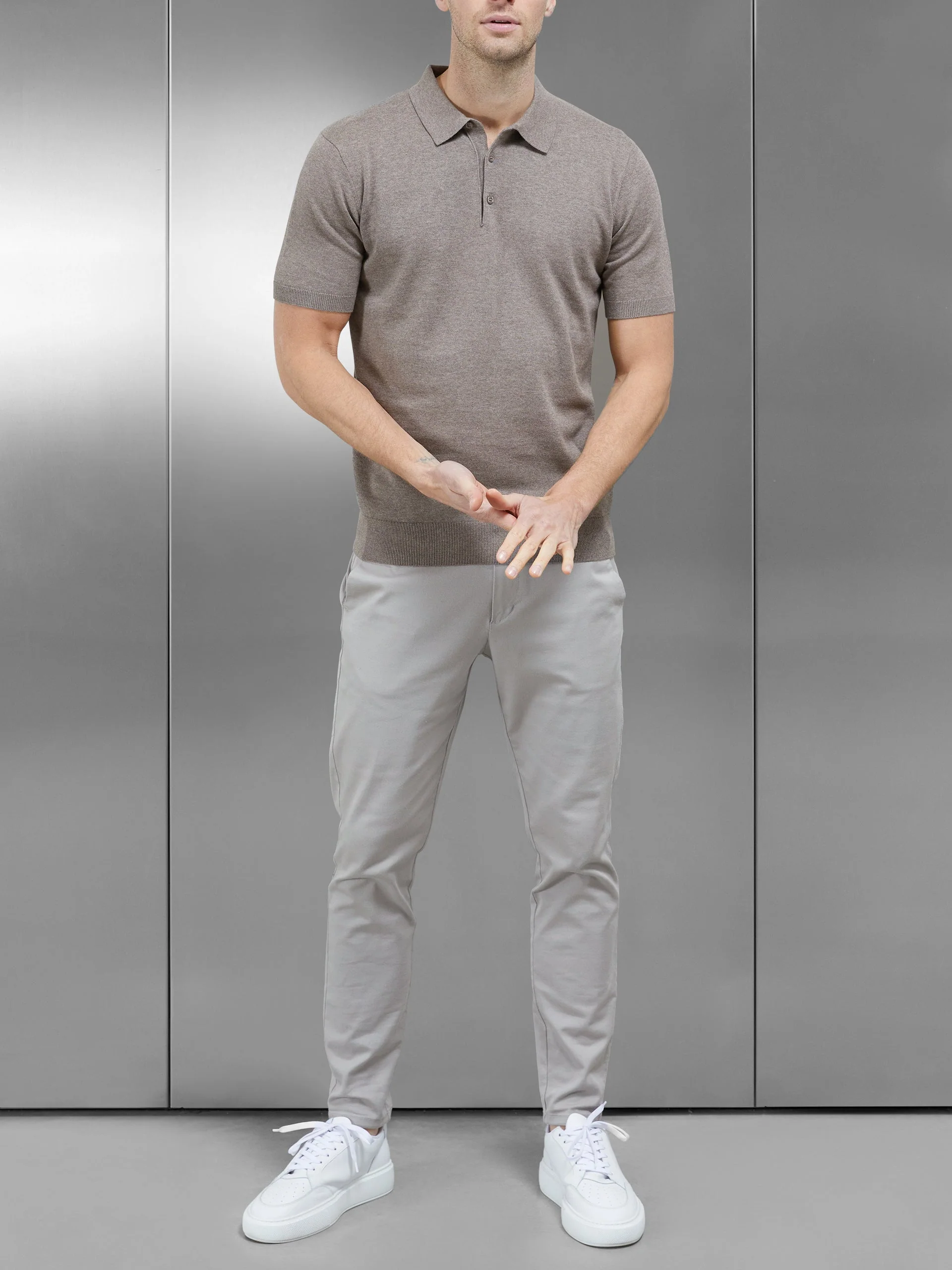 Blaise® | Cotton Knitted Polo Shirt - Image 2