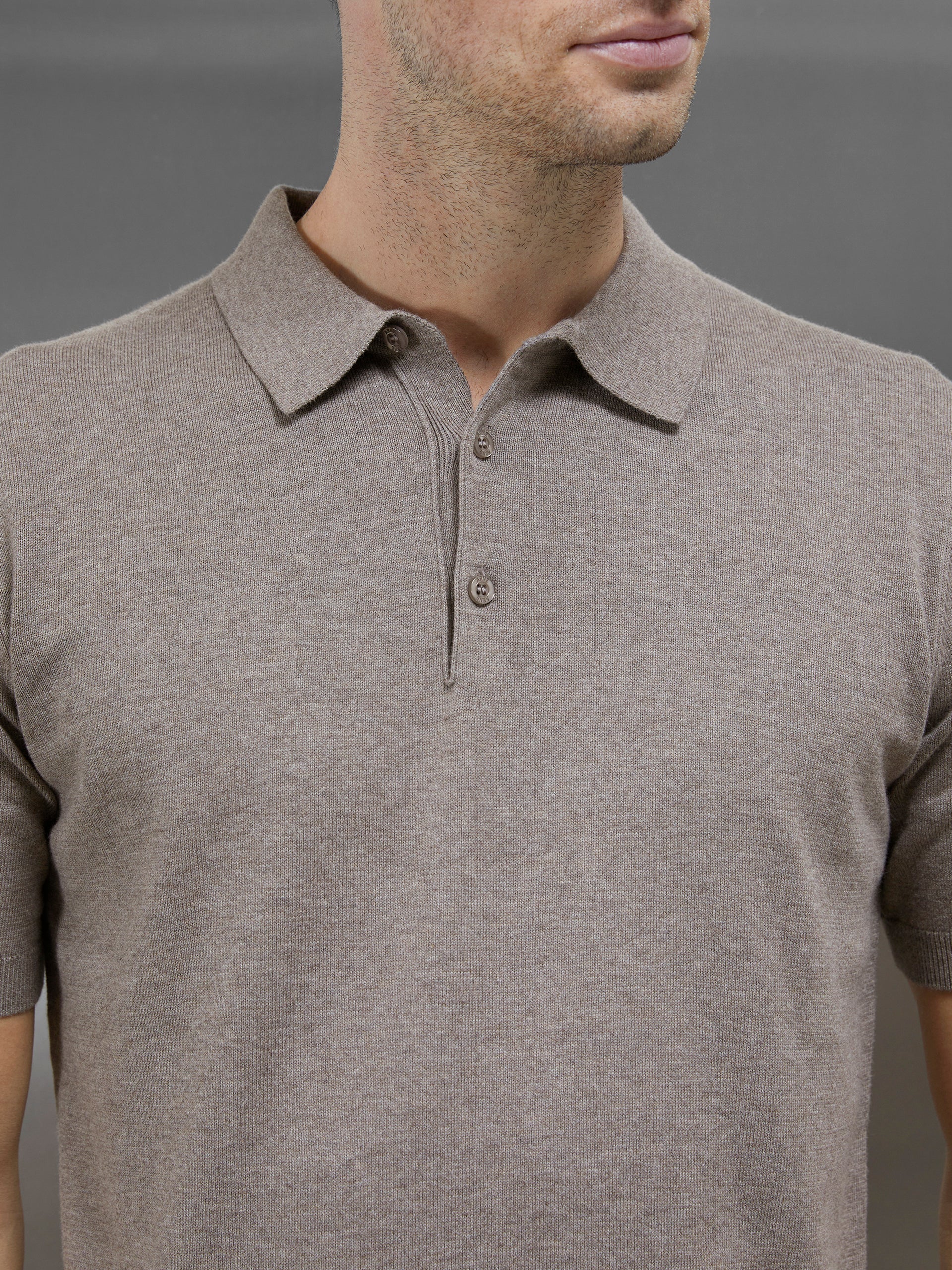 Blaise® | Cotton Knitted Polo Shirt - Image 3