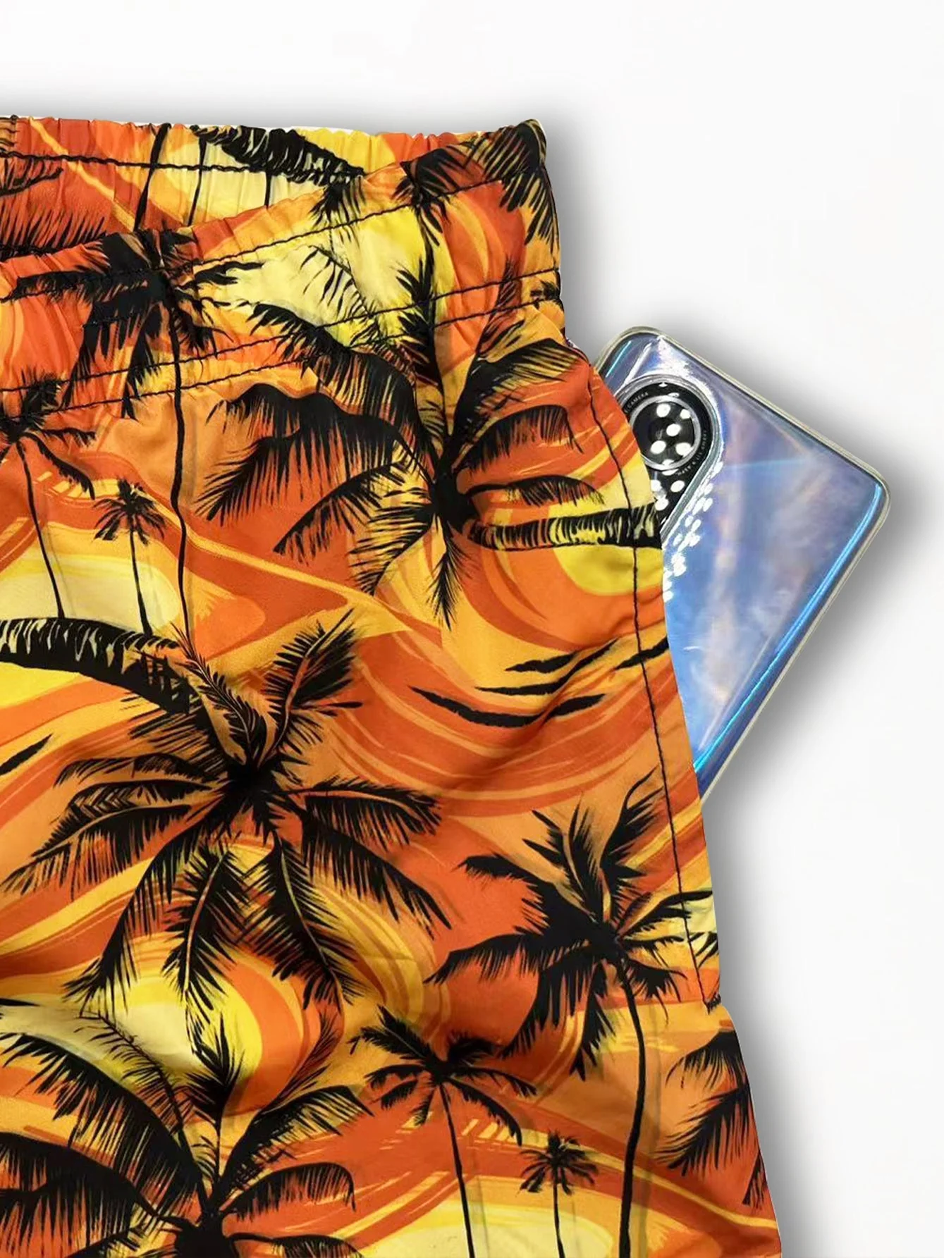 Blas® | Palm Tree Print Swim Shorts - Image 8