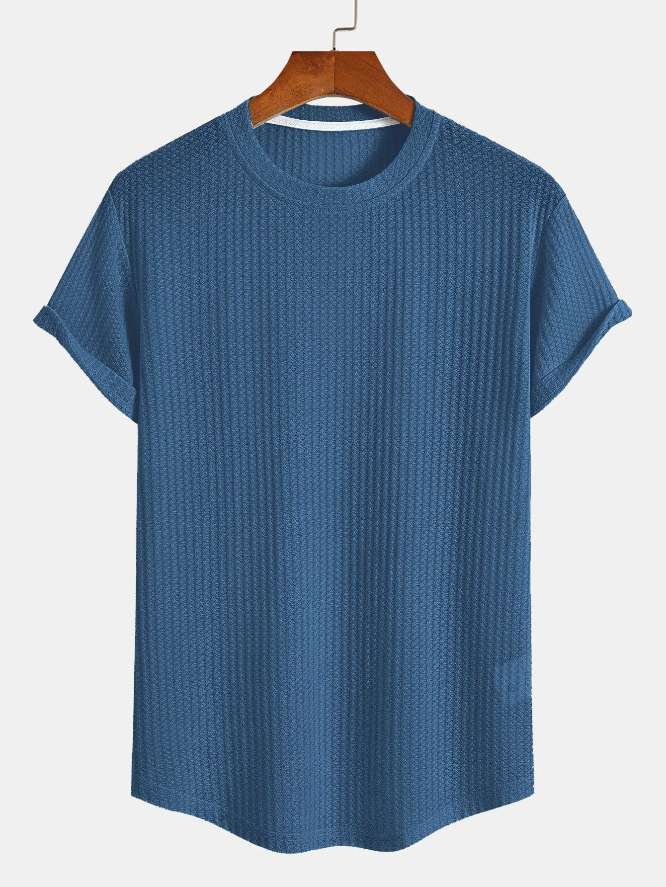 Bobby® | Waffle Arc Hem T-Shirt - Image 4