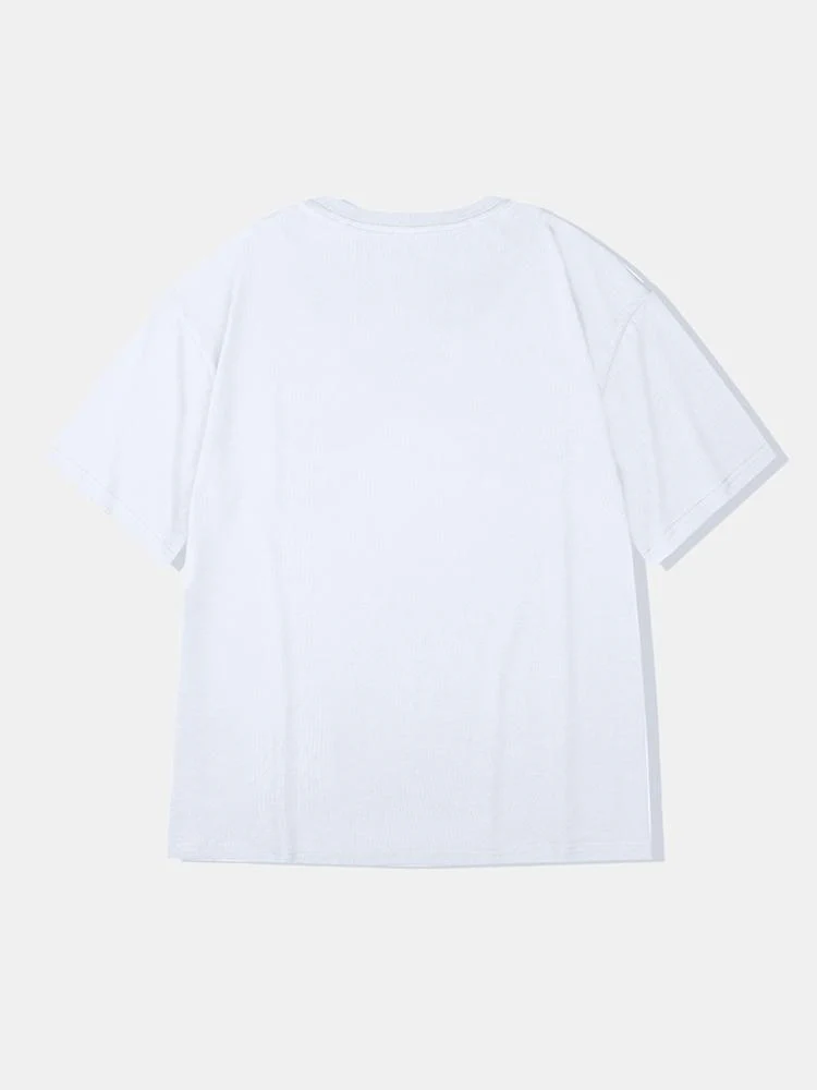 Borja® | Funny Alien Graphic Cotton T-Shirts - Image 4