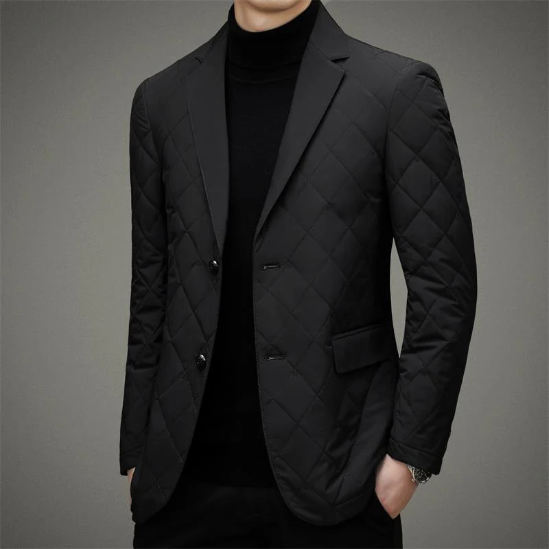 Borja® | Monogram Down Blazer - Image 2