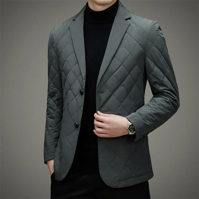 Borja® | Monogram Down Blazer - Image 6