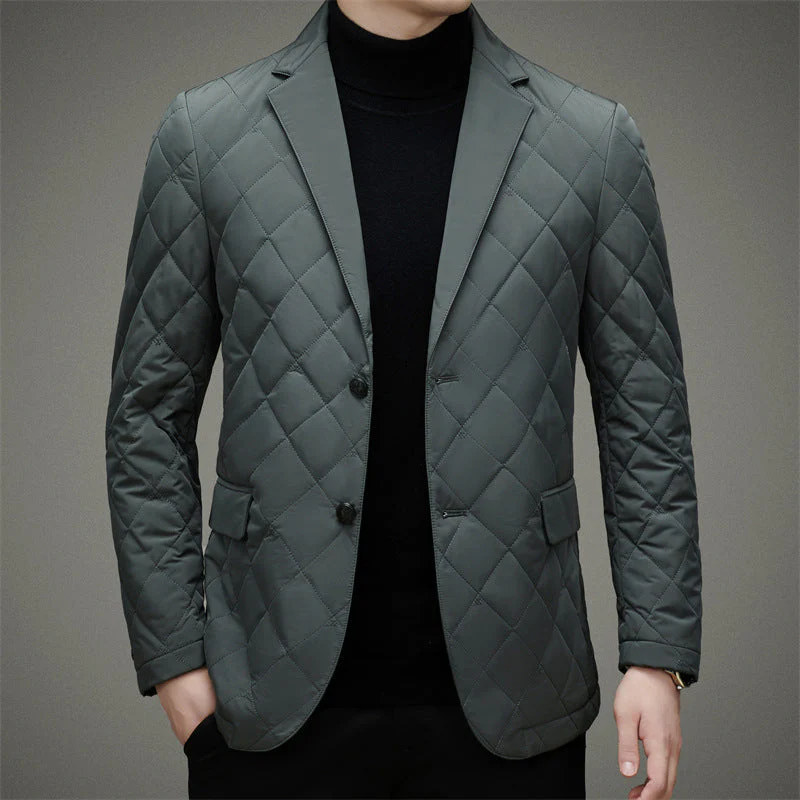 Borja® | Monogram Down Blazer - Image 7