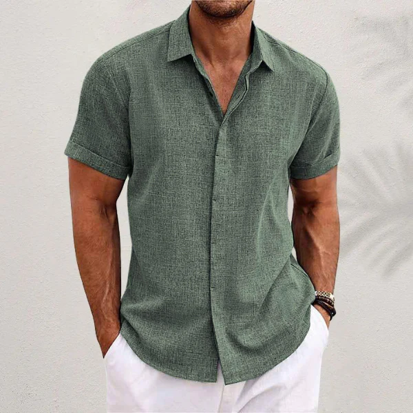 Brad® | Classic Linen Shirt - Image 2
