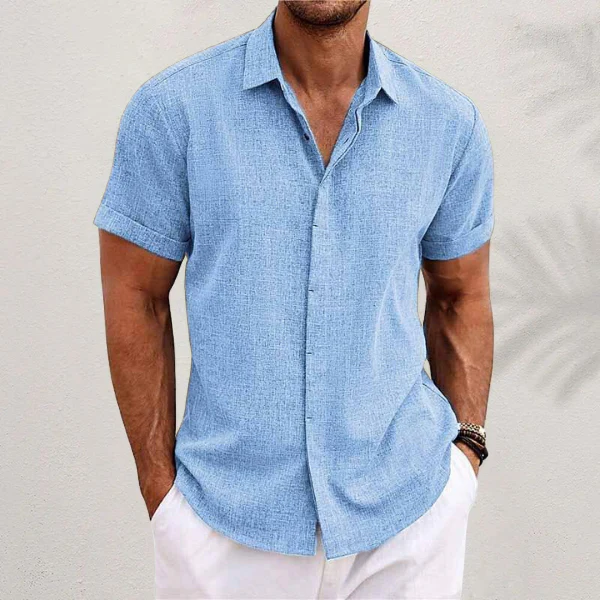 Brad® | Classic Linen Shirt - Image 7
