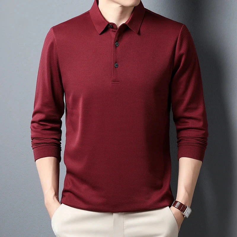 Bradley® | Long-Sleeved Business-Casual Polo - Image 7